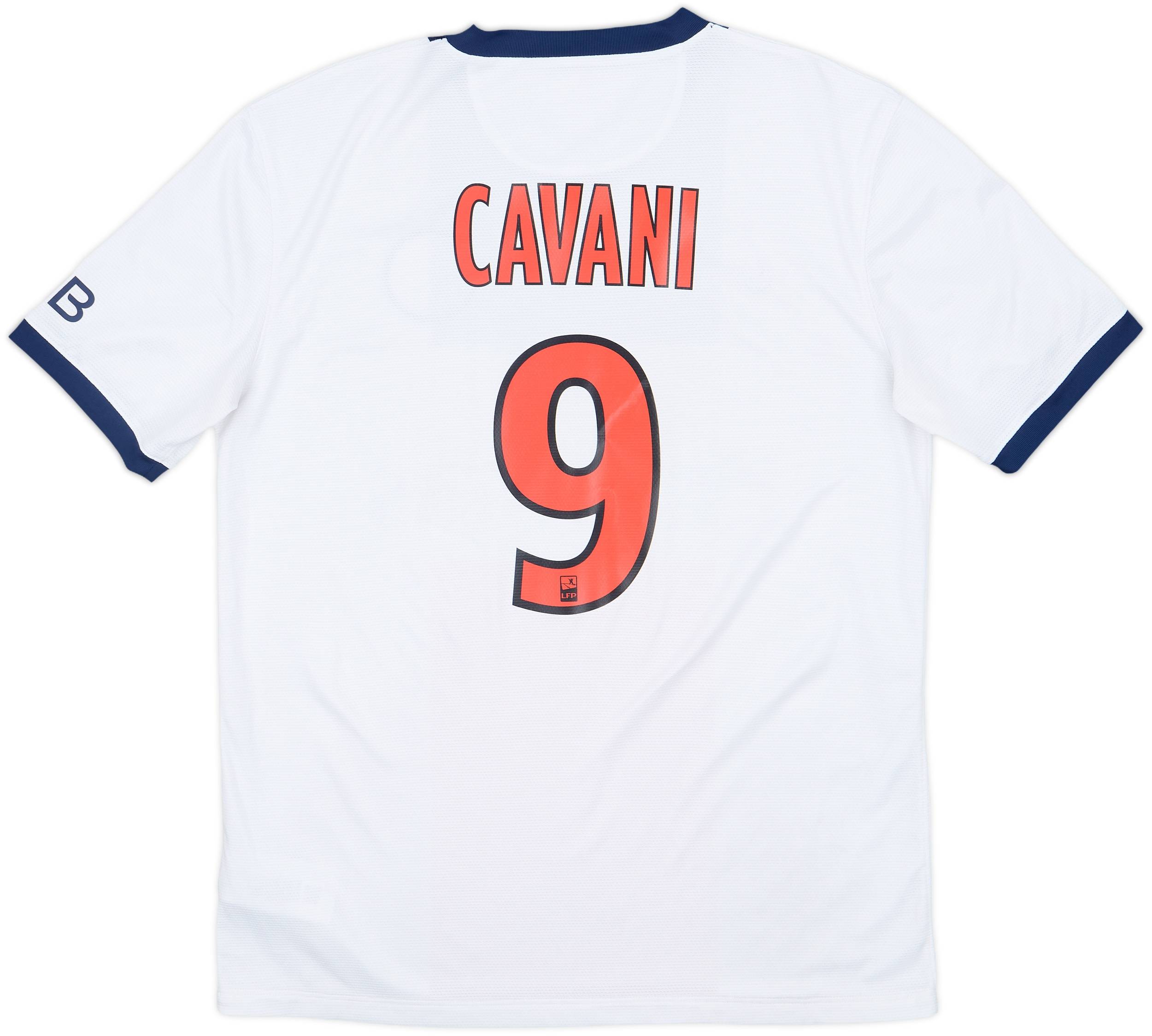 2013-14 Paris Saint-Germain Away Shirt Cavani #9 - 8/10 - (M)
