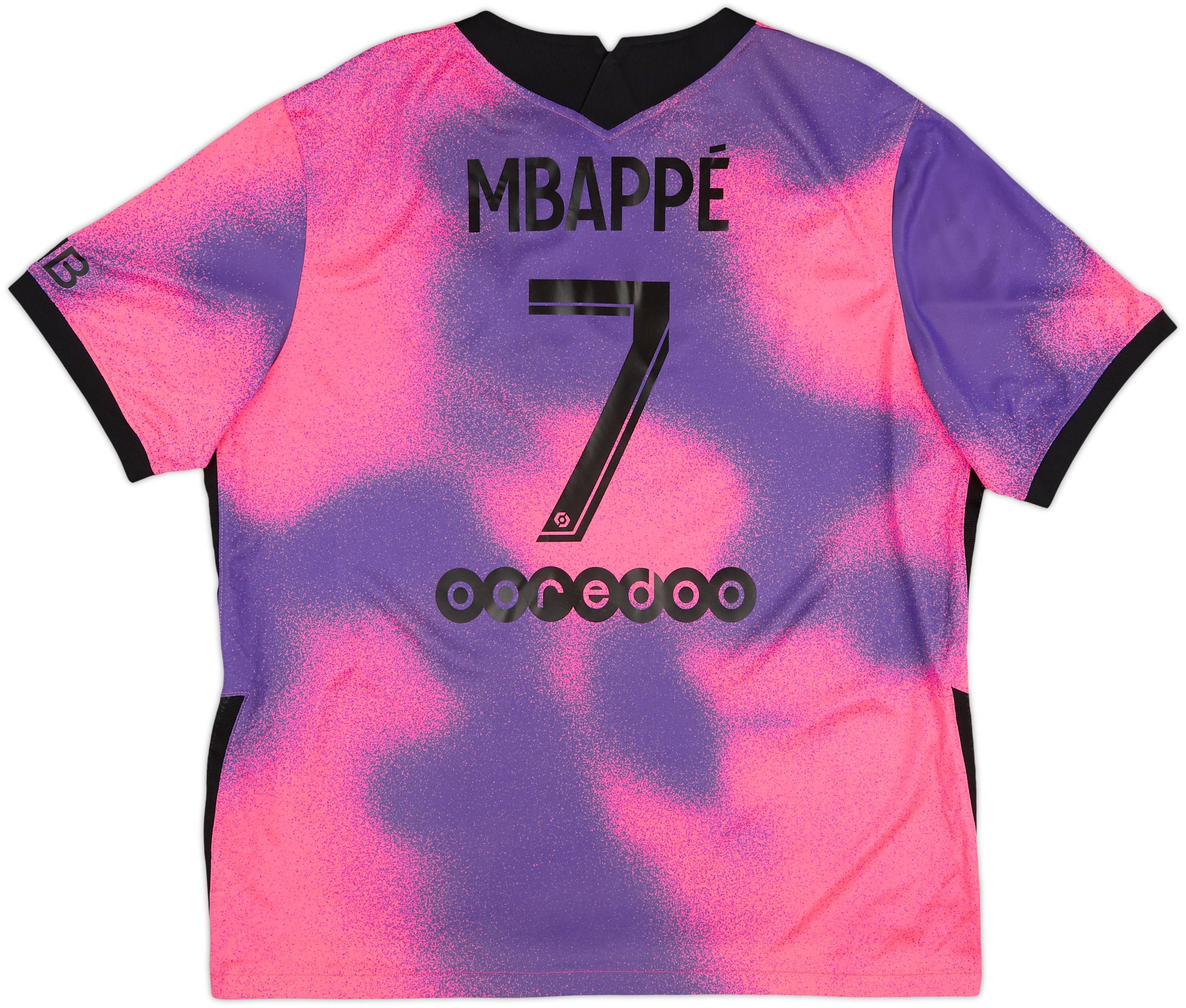 2020-21 Paris Saint-Germain Fourth Shirt Mbappe #7 - 10/10 - (XL)
