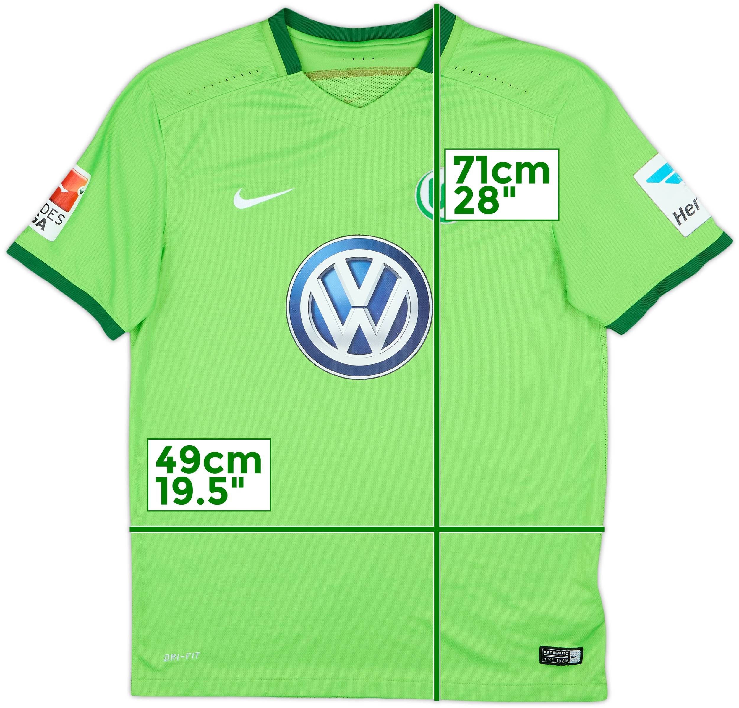 2016-17 Wolfsburg Home Shirt - 5/10 - (M)