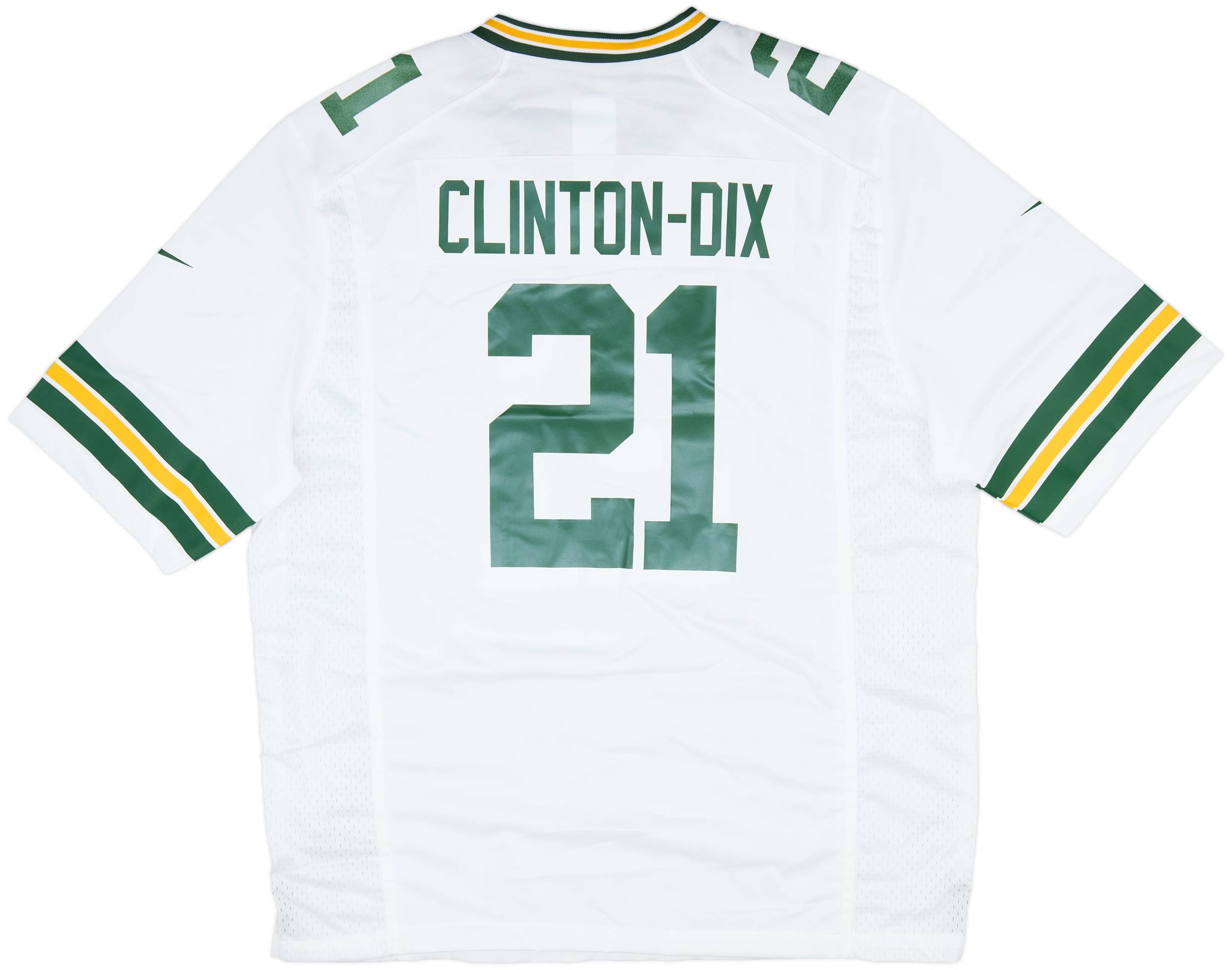 2014-18 Green Bay Packers Clinton-Dix #21 Nike Game Away Jersey (XL)