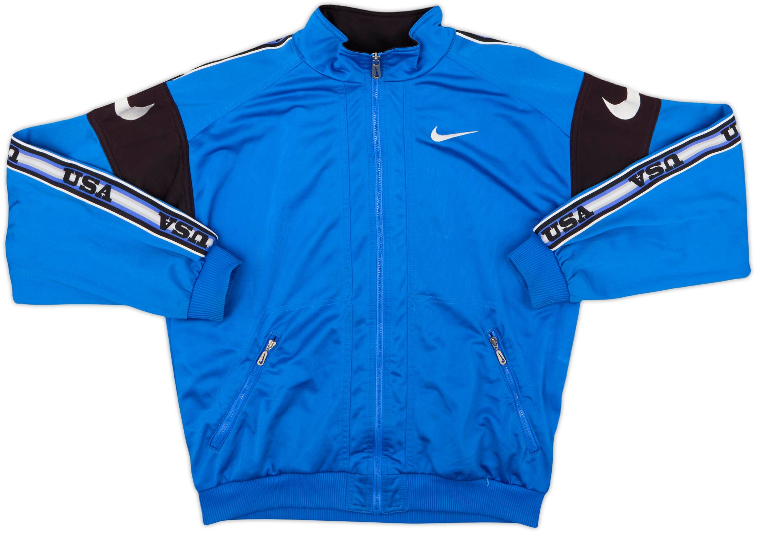 1996-98 USA Nike Track Jacket - 5/10 - (XL.Boys)