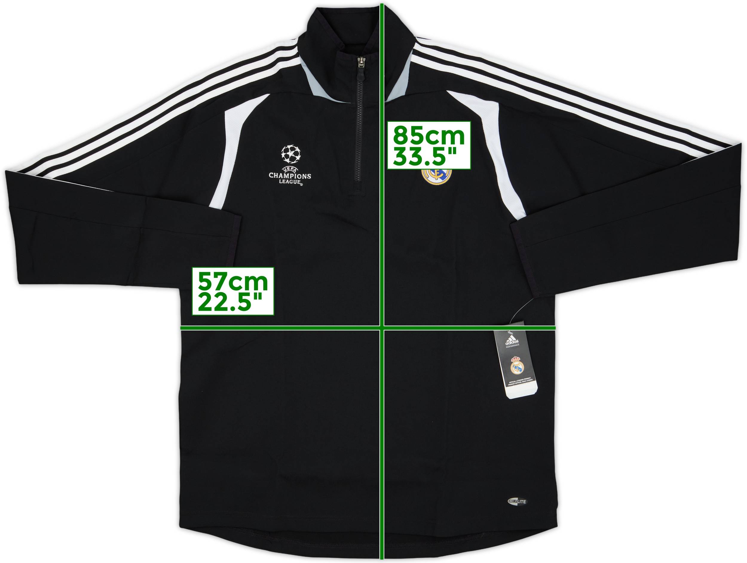 2008-09 Real Madrid adidas CL Training Top (XL)