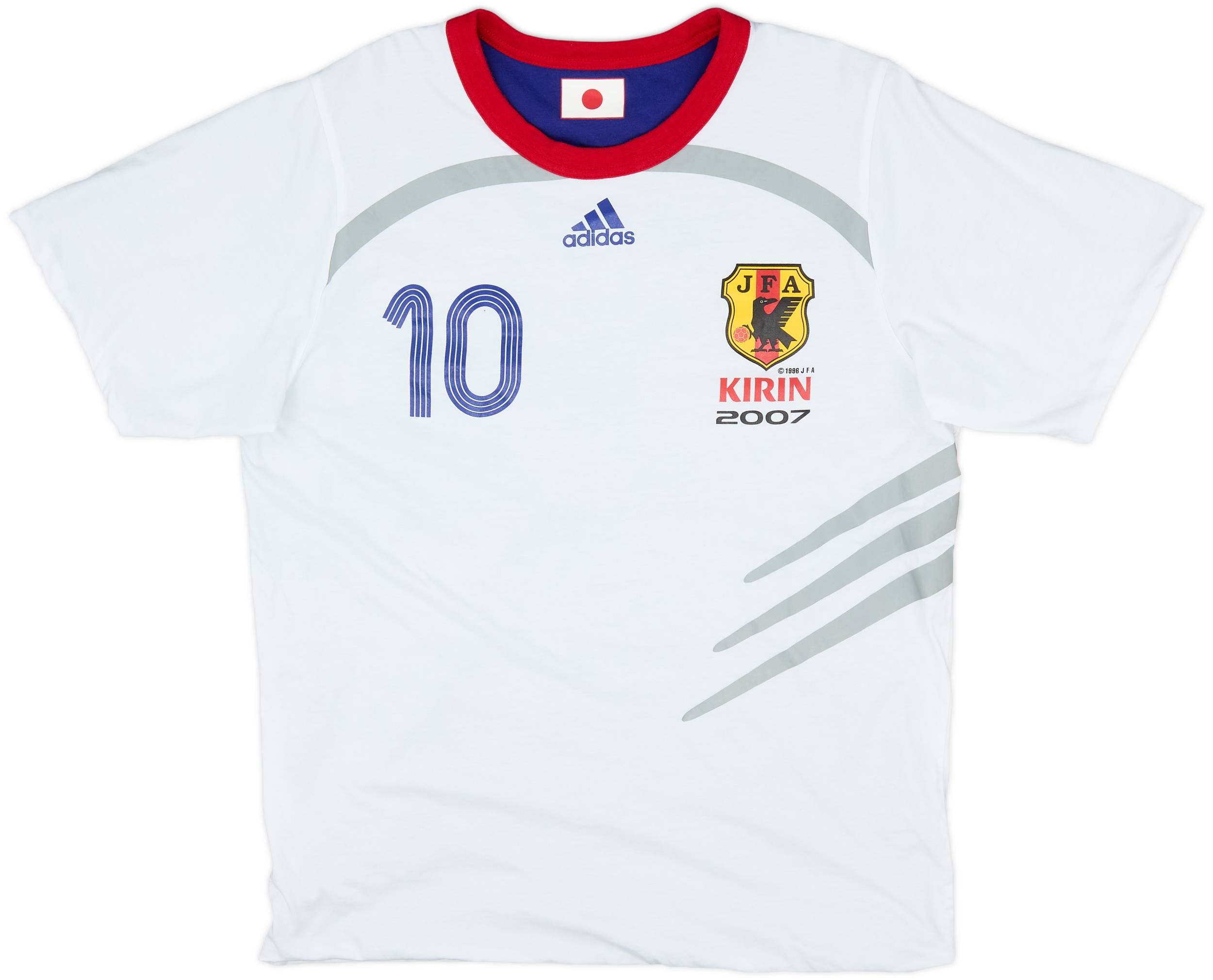 2007 Japan adidas Reversible Cotton Tee - 6/10 - (L)