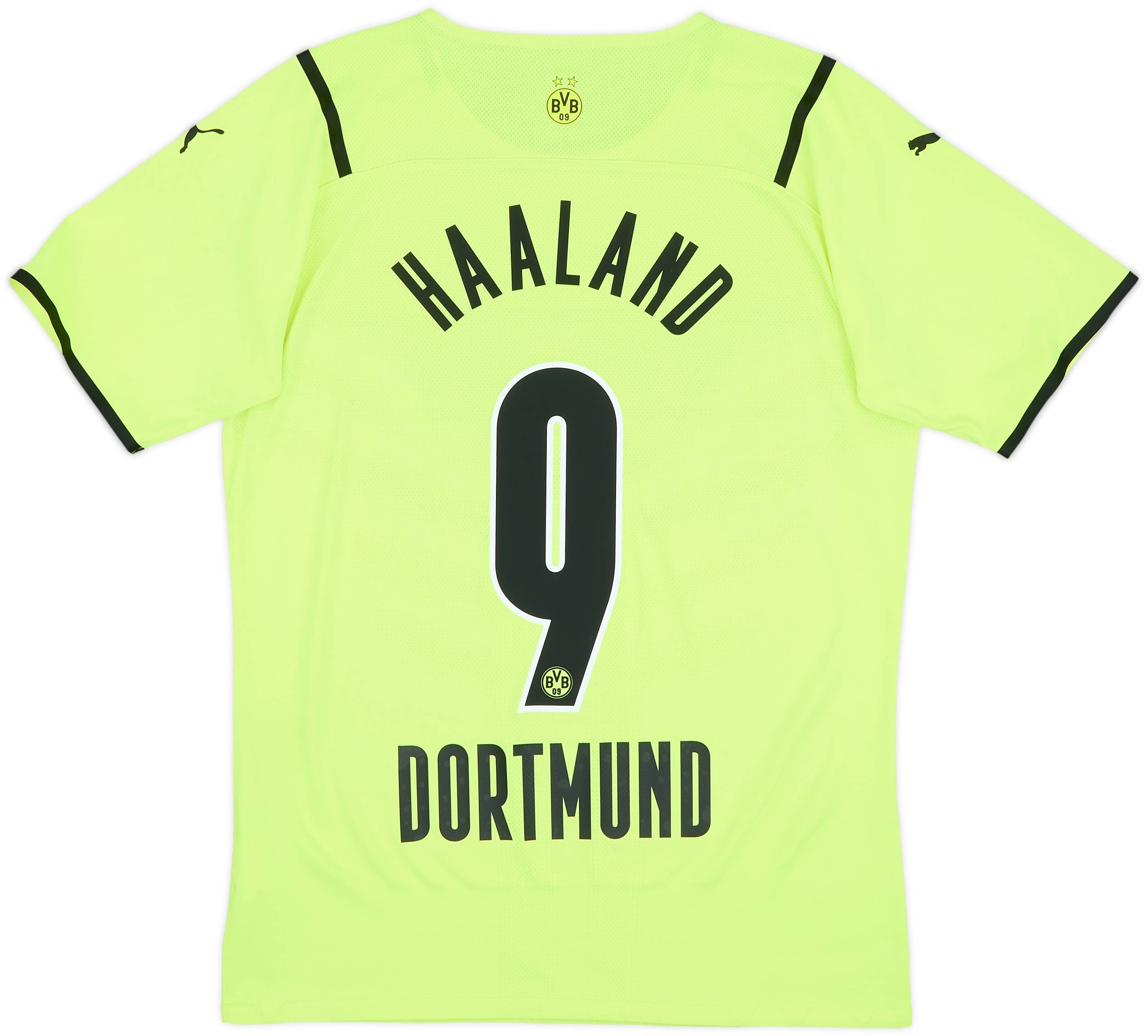 2021-22 Borussia Dortmund Authentic European Home Shirt Haaland #9