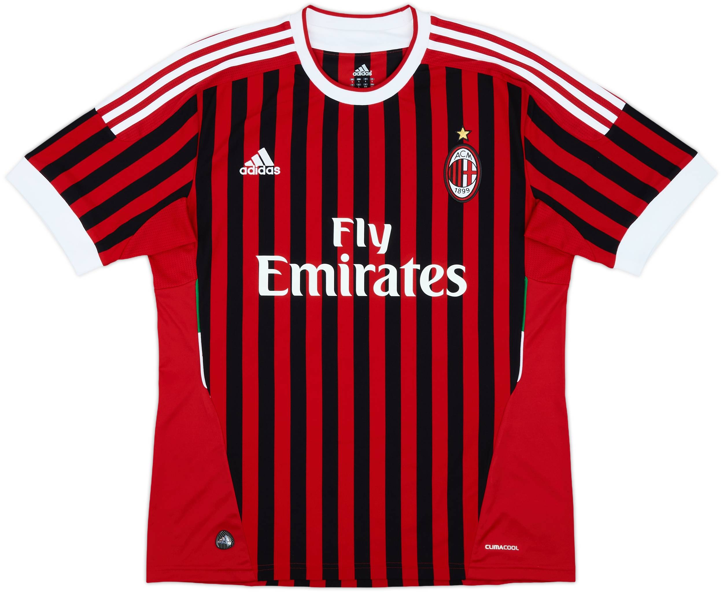 2011-12 AC Milan Home Shirt El Shaarawy #92 - 8/10 - (L)