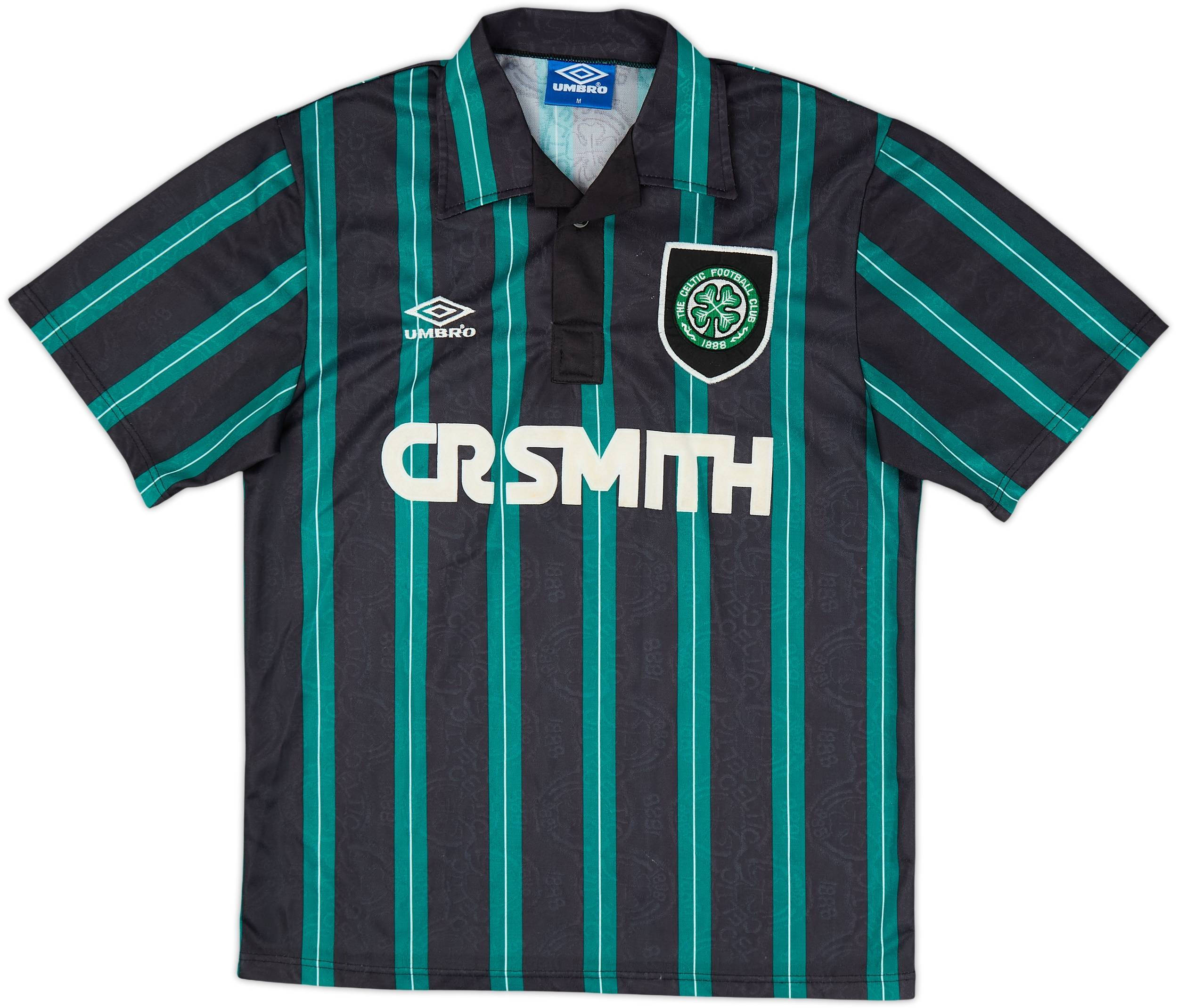 1992-93 Celtic Away Shirt - 8/10 - (M)