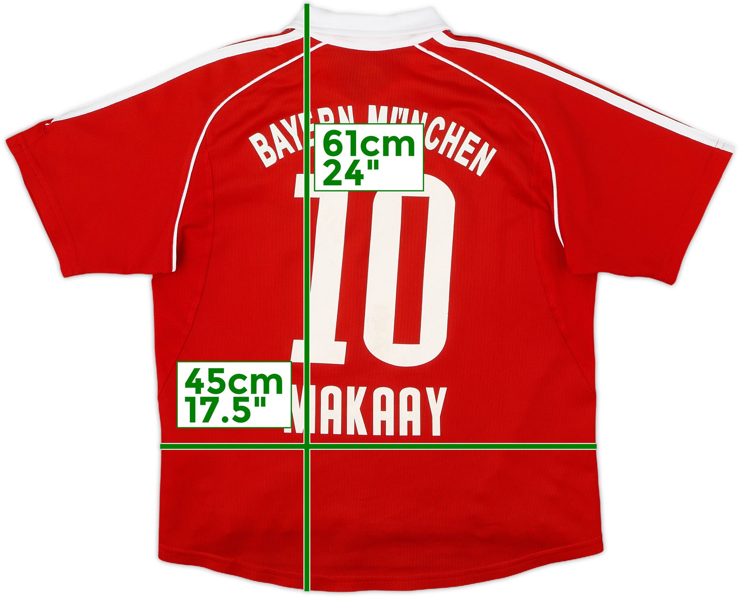 2006-07 Bayern Munich Home Shirt Makaay #10 - 5/10 - (M.Boys)