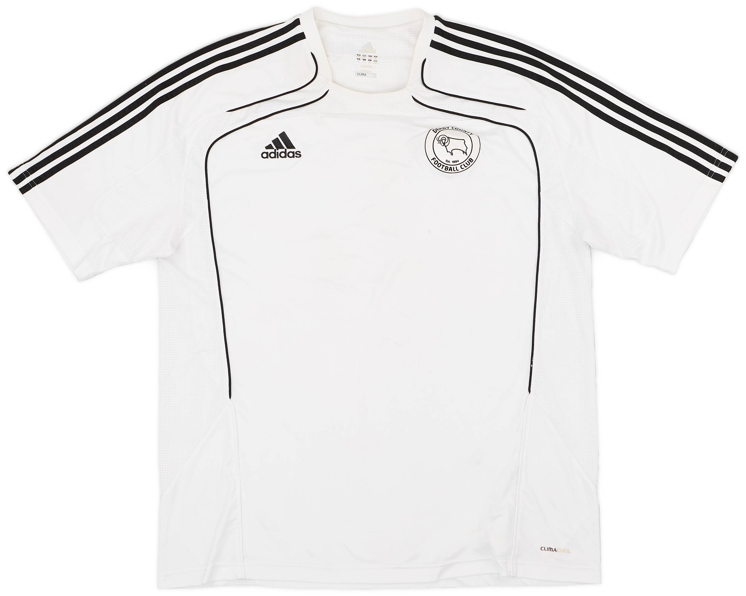 2010-11 Derby County adidas Training Shirt - 7/10 - (S)