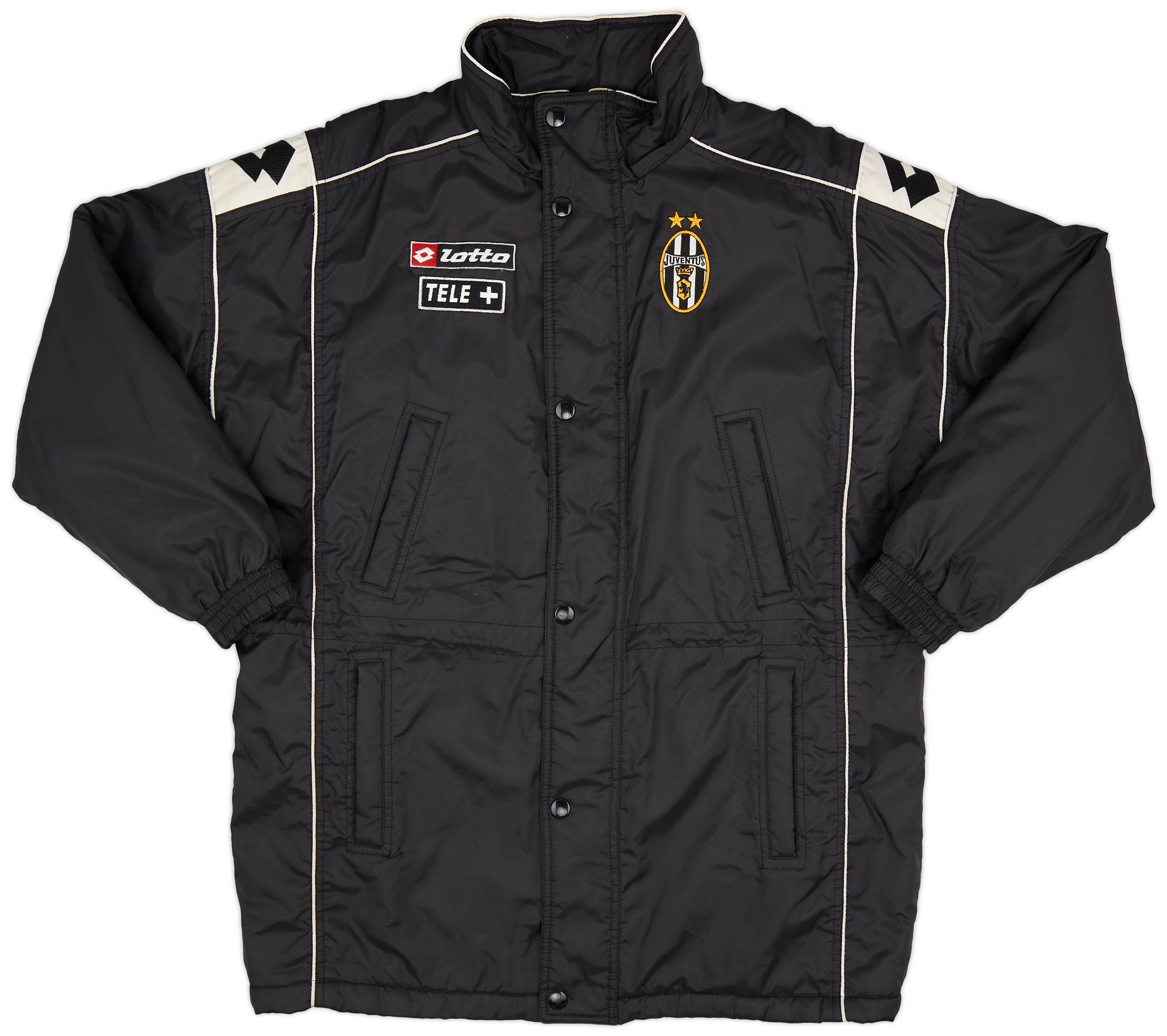 2000-01 Juventus Lotto Padded Bench Coat - 7/10 - (S)
