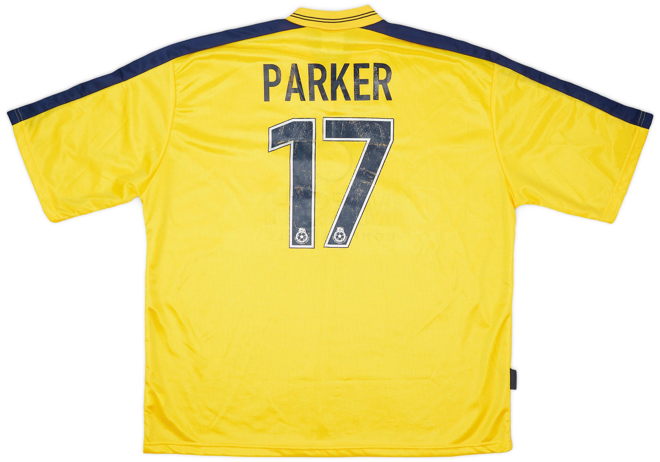 1999-00 Charlton Away Shirt Parker #17 - 7/10 - (XL)