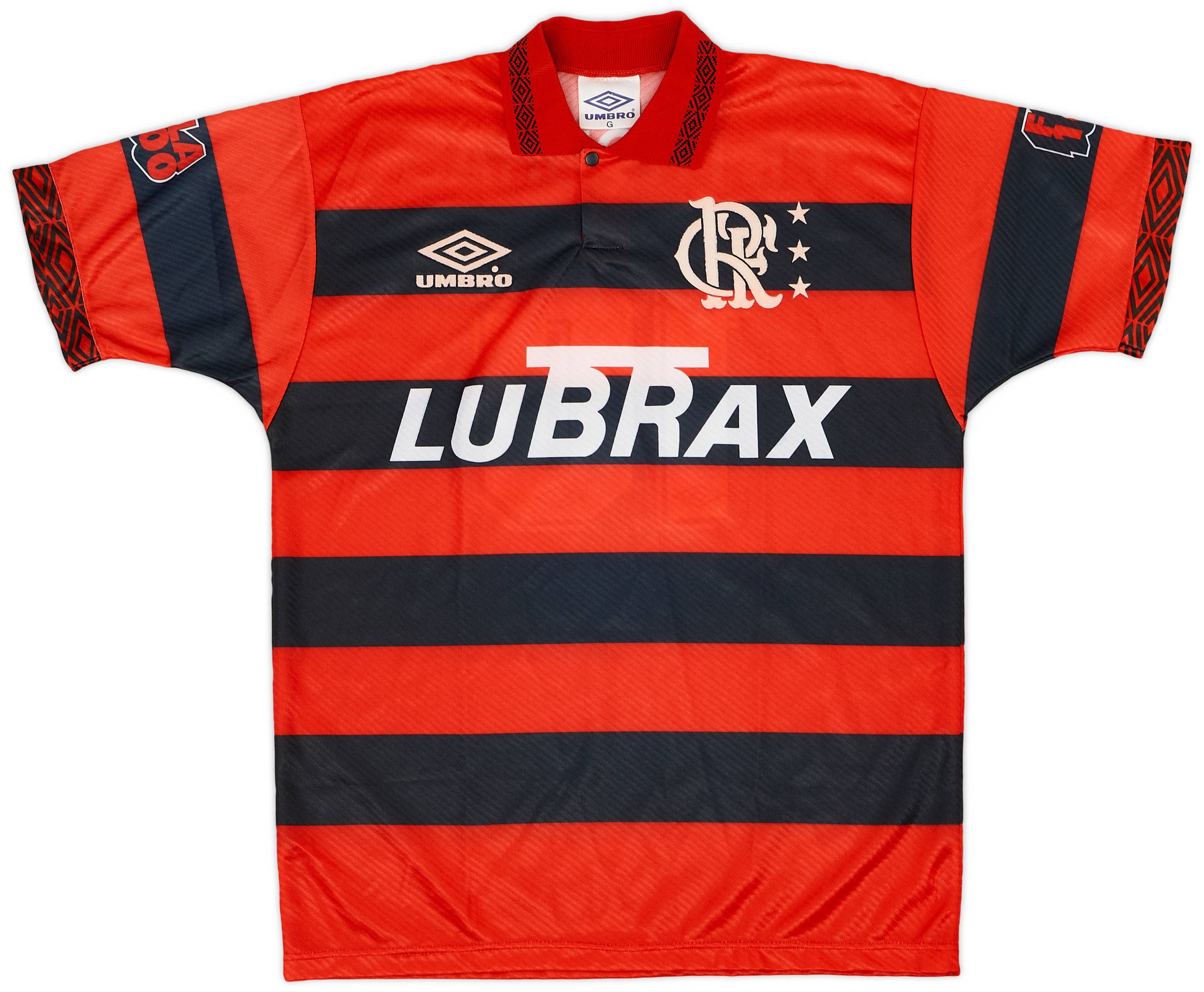 1994-95 Flamengo Centenary Home Shirt #10 - 9/10 - (L)