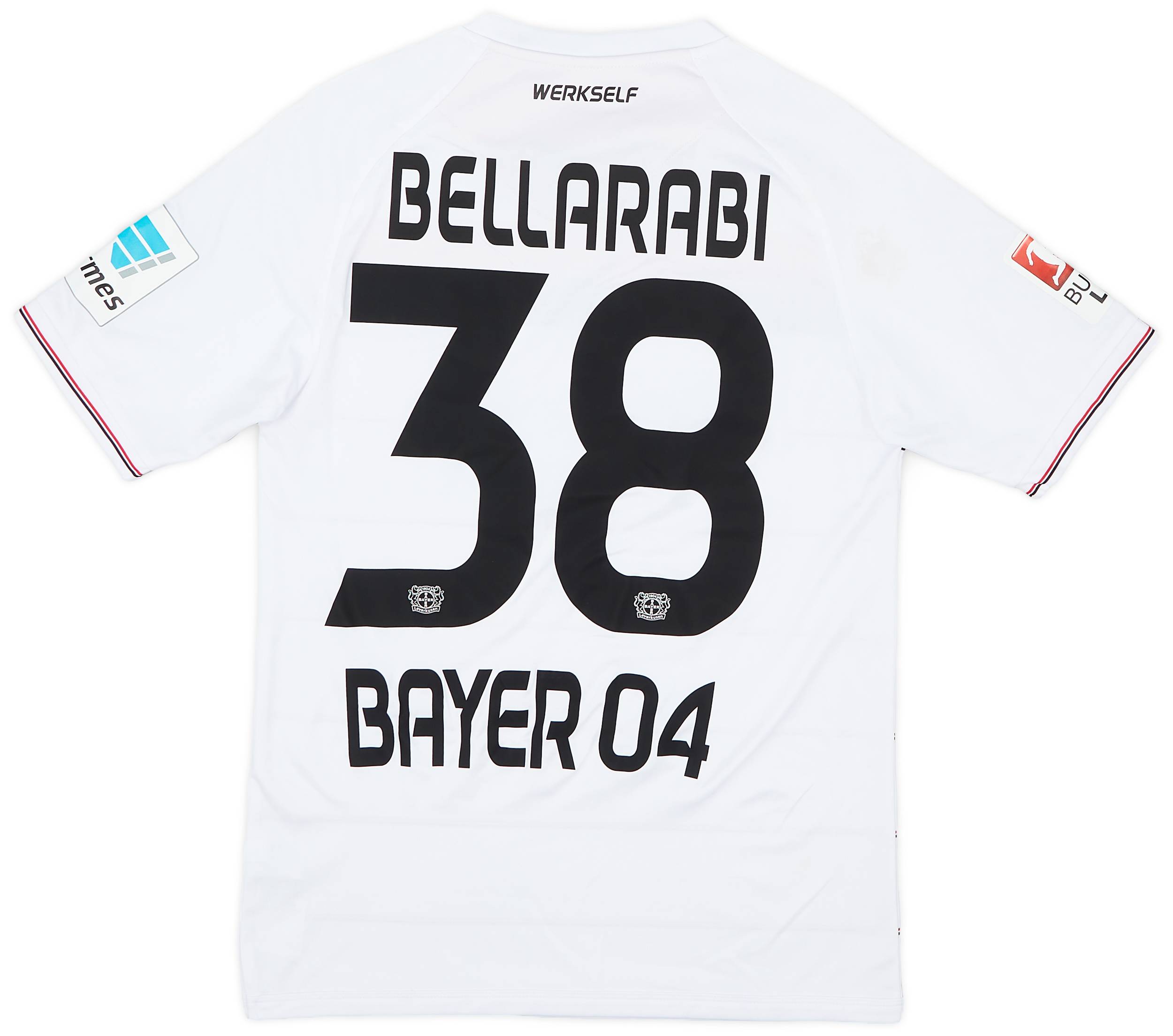 2017-18 Bayer Leverkusen Third Shirt Bellarabi #38 - 7/10 - (XS)