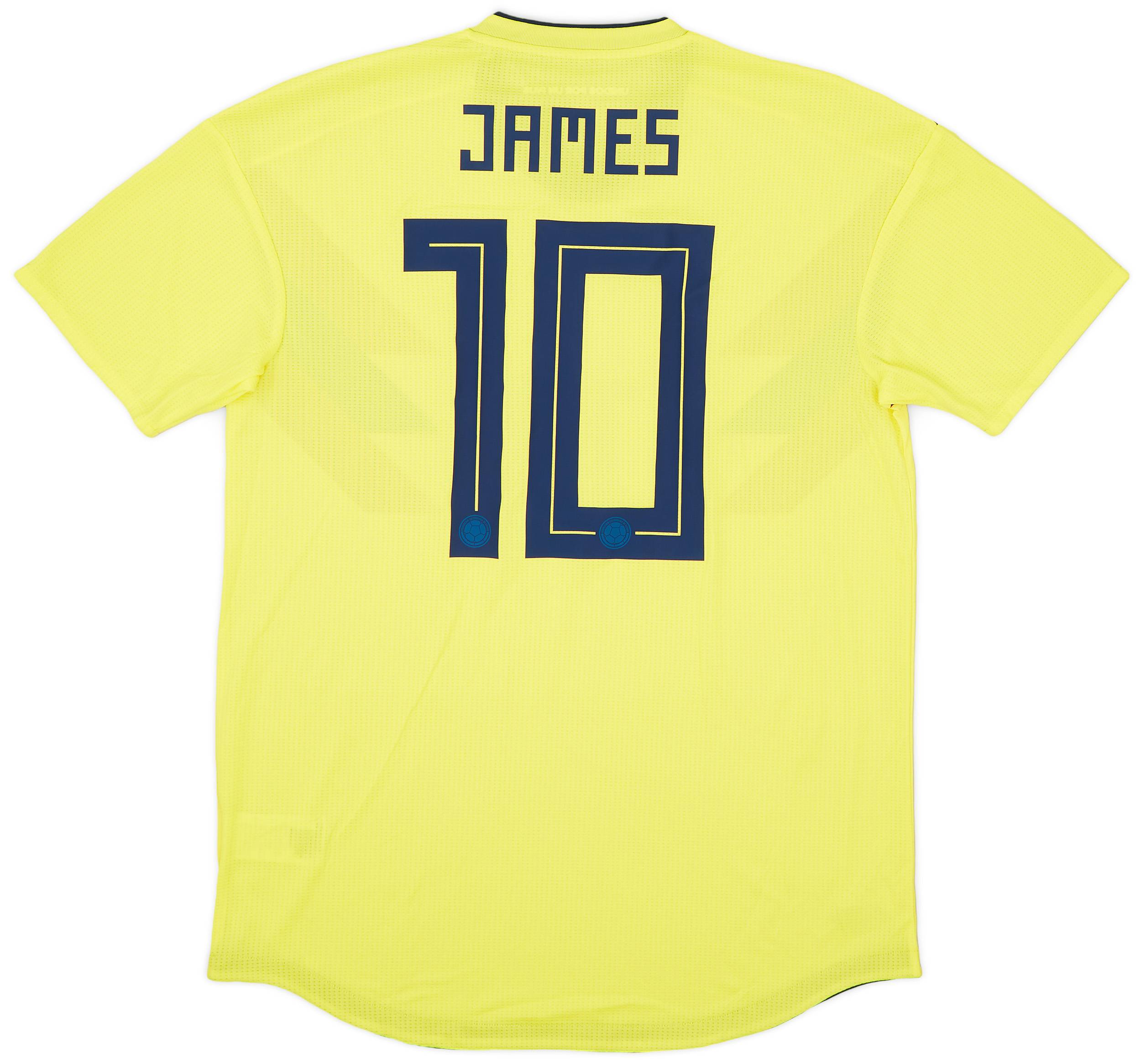 James colombia jersey store