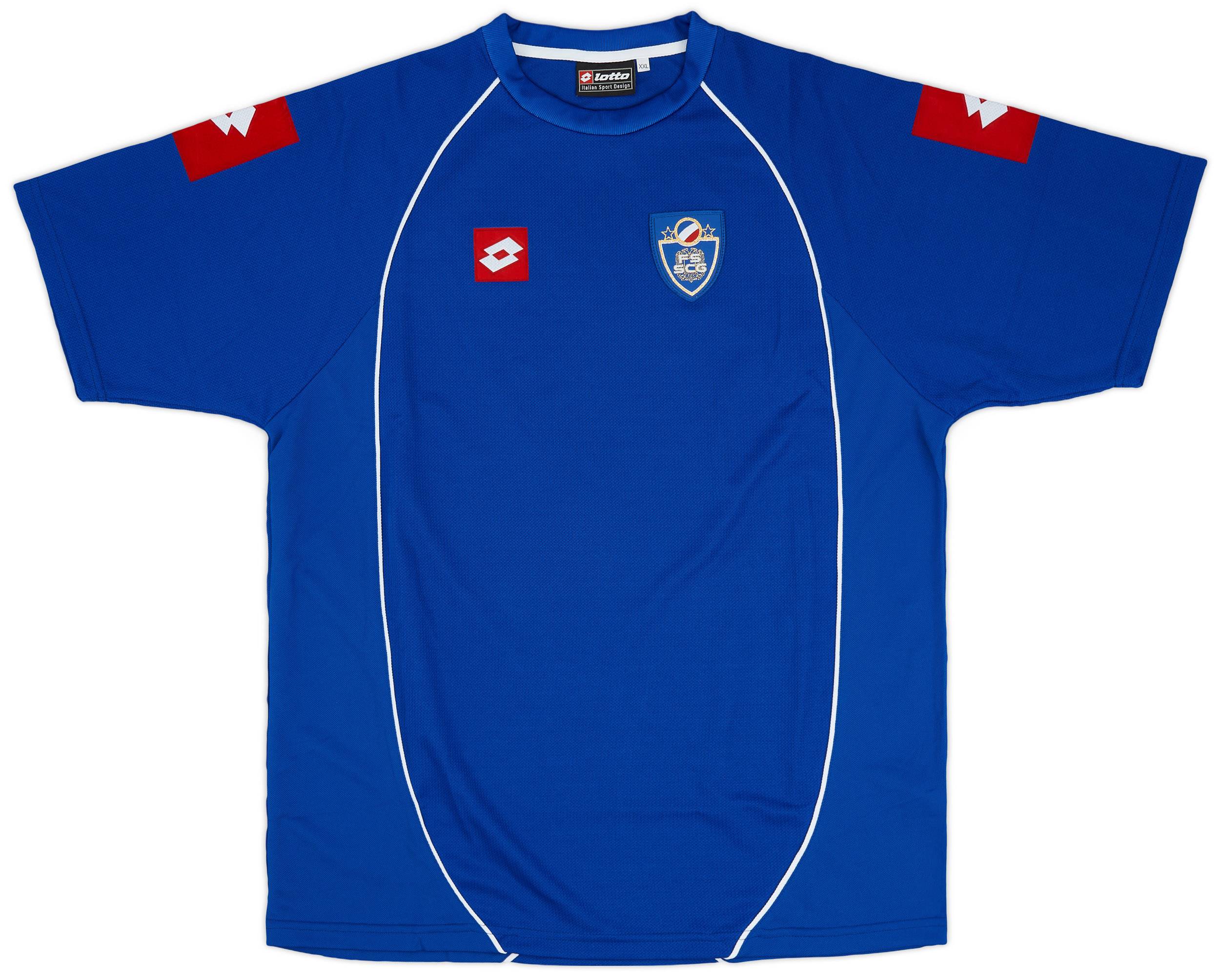 2003-05 Serbia and Montenegro Home Shirt - 9/10 - (XXL)