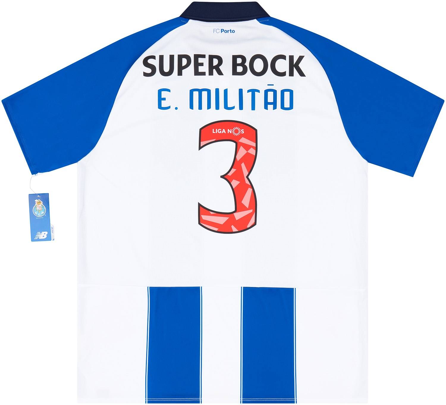 2018 19 Porto Home Shirt E.Militao 3