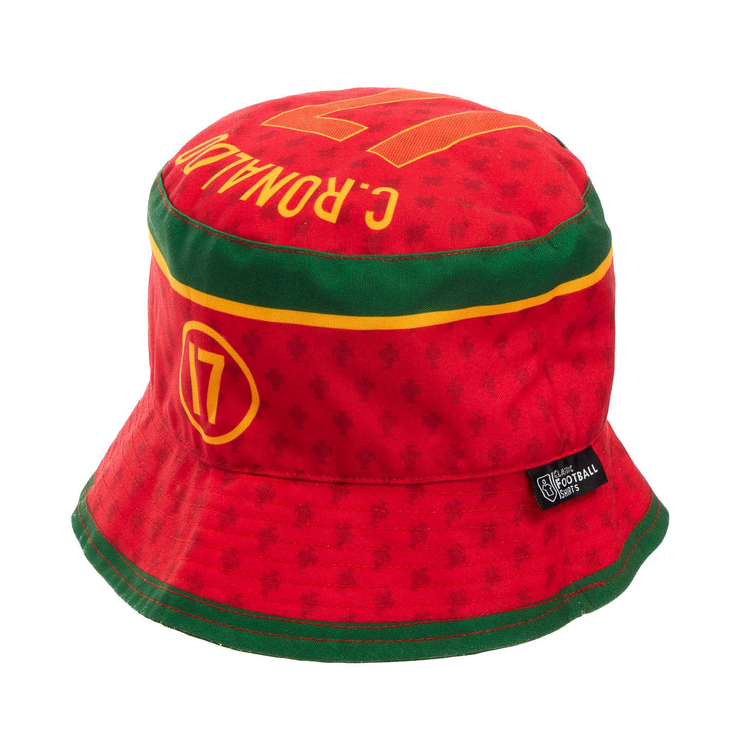 Euro 04' Portugal Home C.Ronaldo #17 Bucket Hat