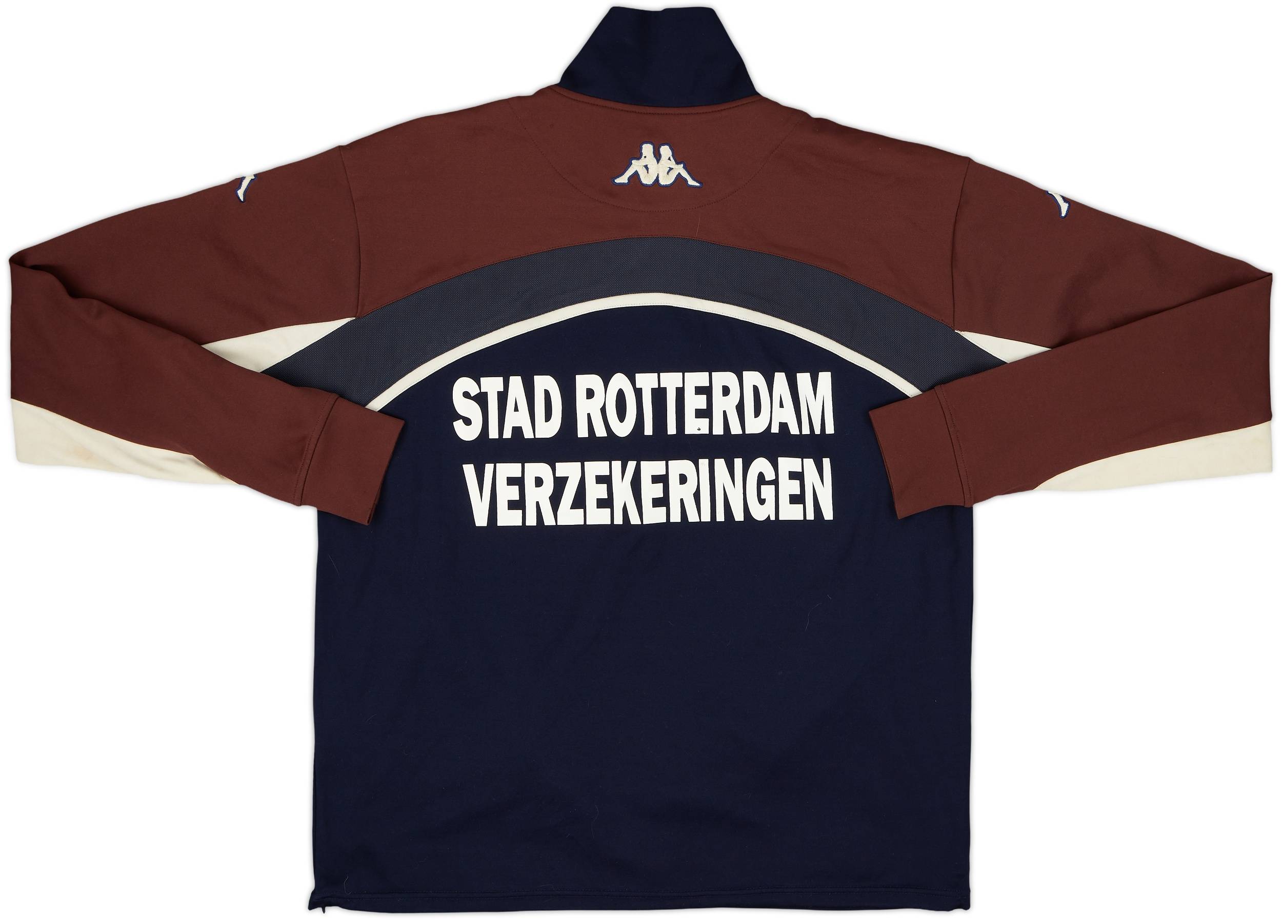 2003-04 Feyenoord Kappa 1/4 Zip Training Top - 5/10 - (M)