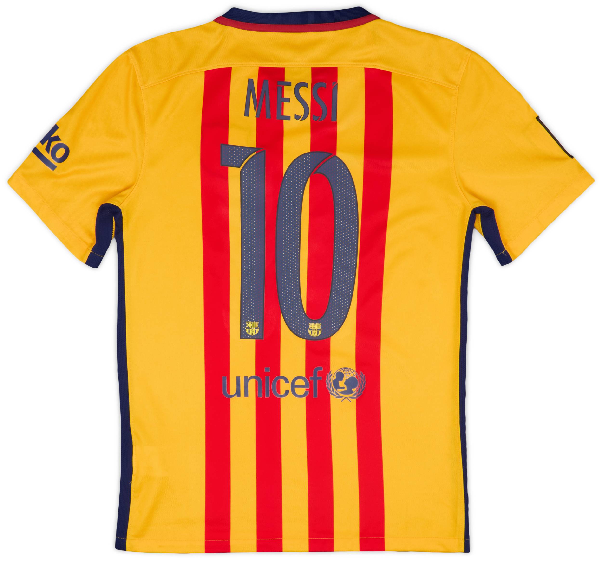 2015-16 Barcelona Away Shirt Messi #10 - 8/10 - (S)