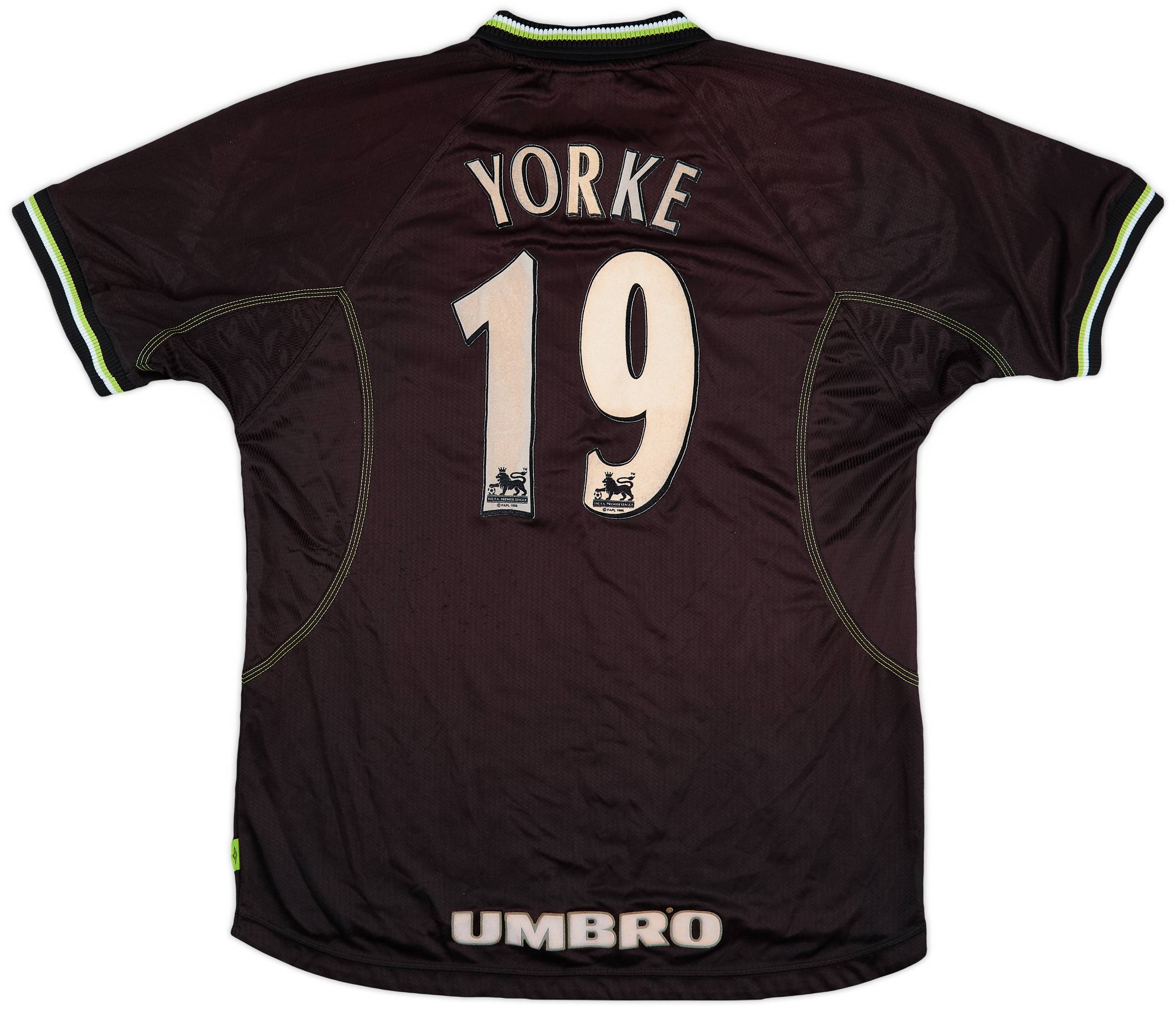 1998-99 Manchester United Third Shirt Yorke #19 - 4/10 - (L)