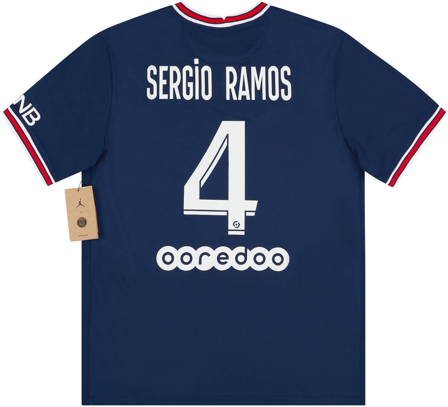 2021-22 Paris Saint-Germain Home Shirt Sergio Ramos #4 - NEW