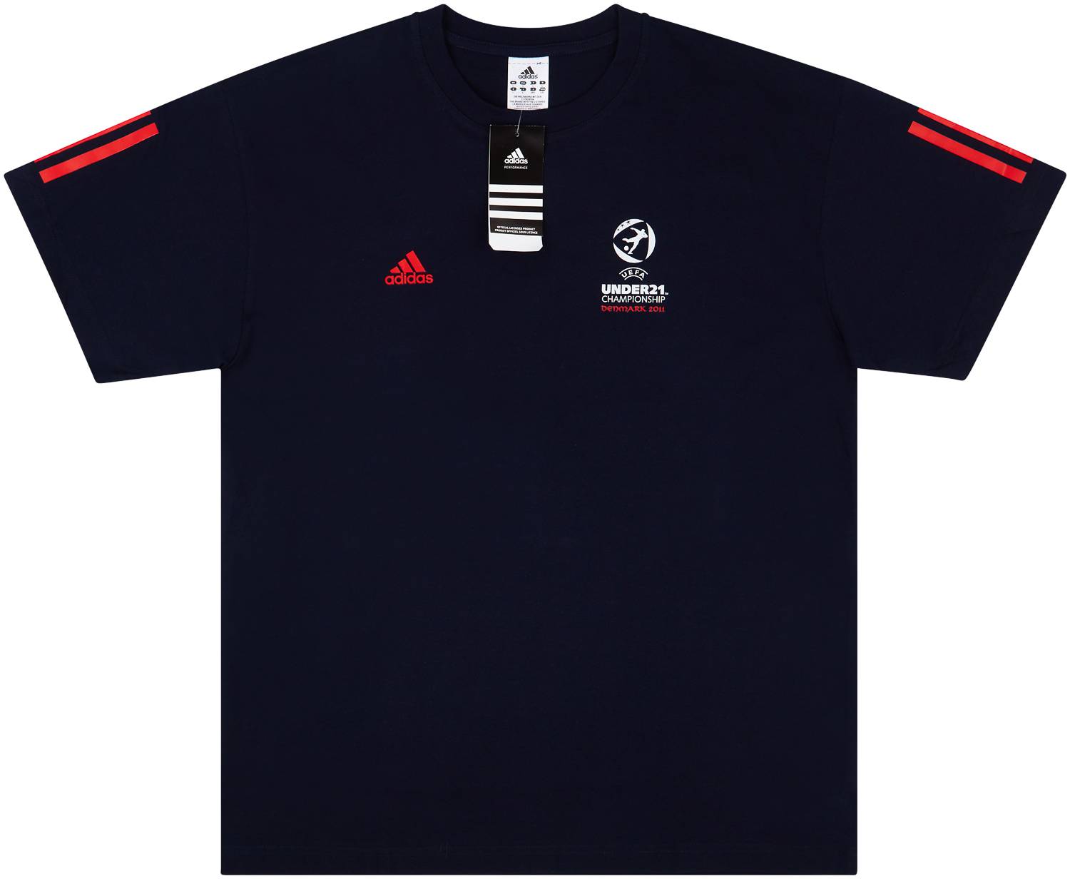 2011 U21 UEFA European Championship "Denmark 2011" T-Shirt - NEW