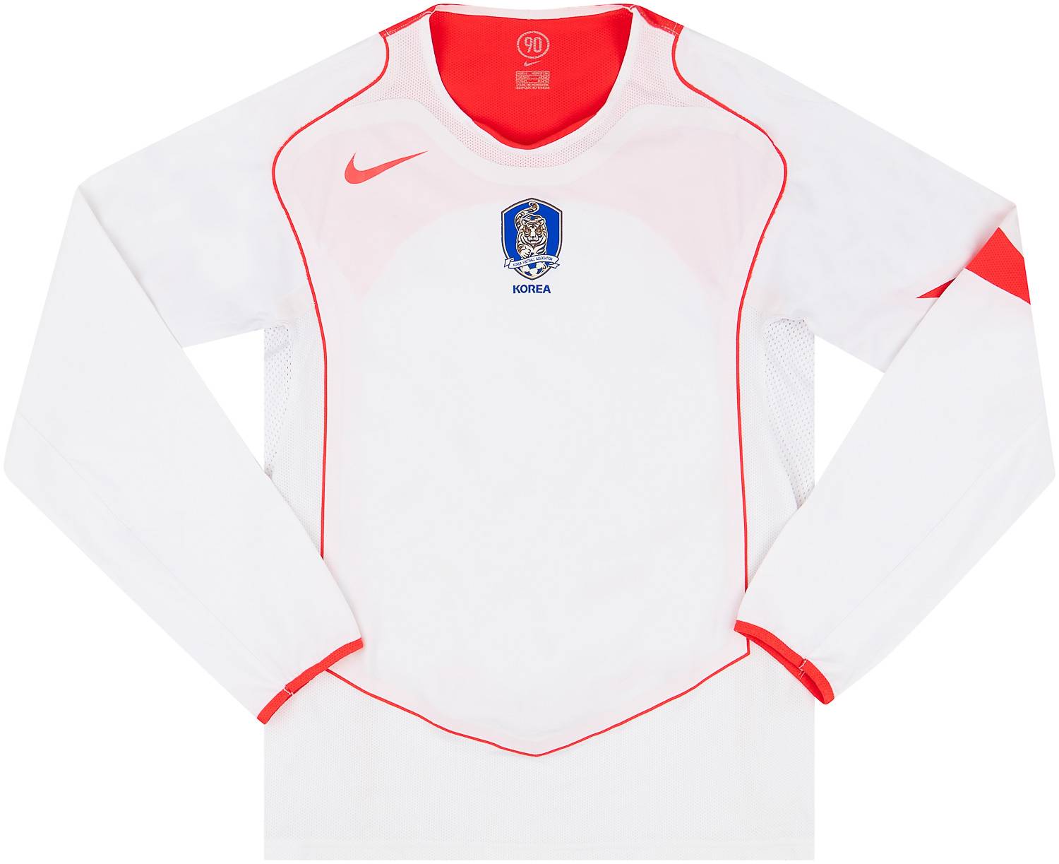 2004-06 South Korea Player Issue Away L/S Shirt - 6/10 - (M)