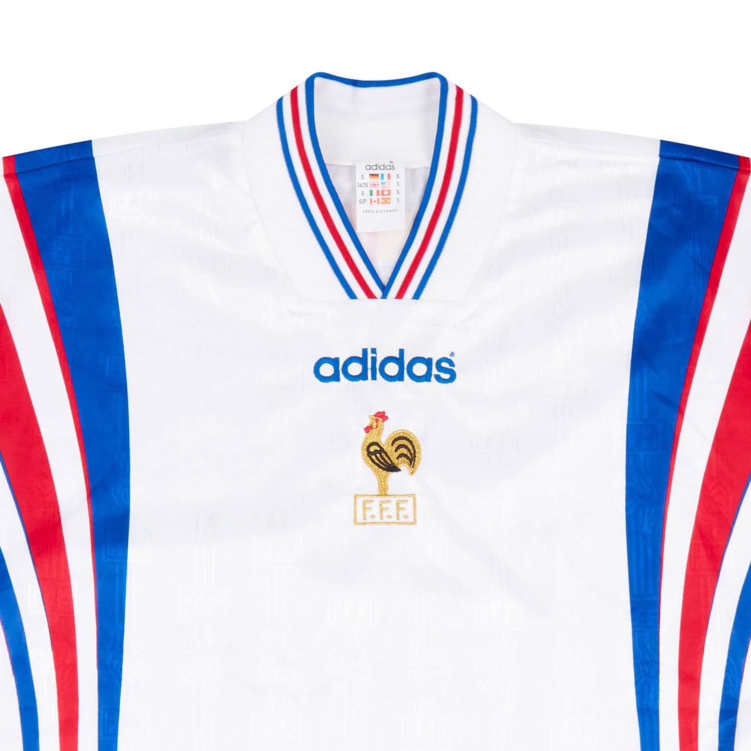 1996-98 France Away Shirt (Excellent) L