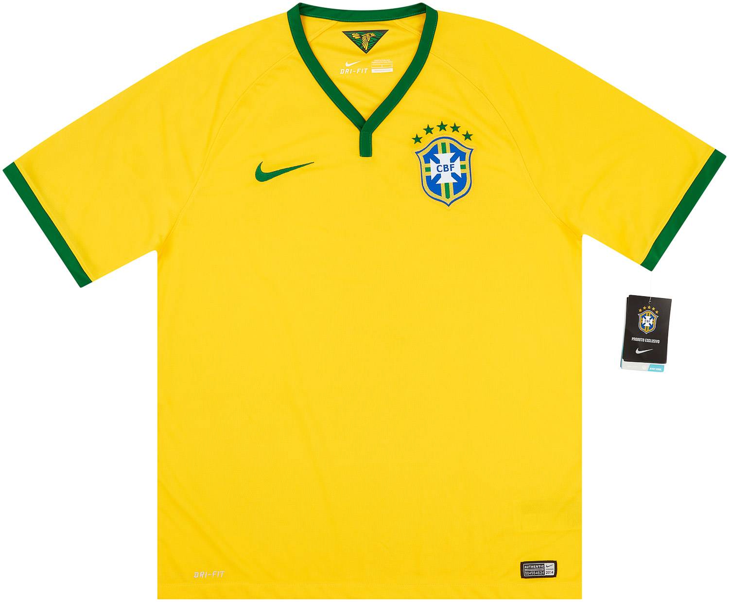 2014-15 Brazil Home Shirt - NEW