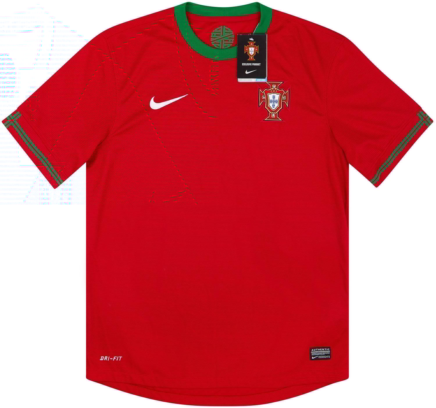 2012-13 Portugal Home Shirt - NEW
