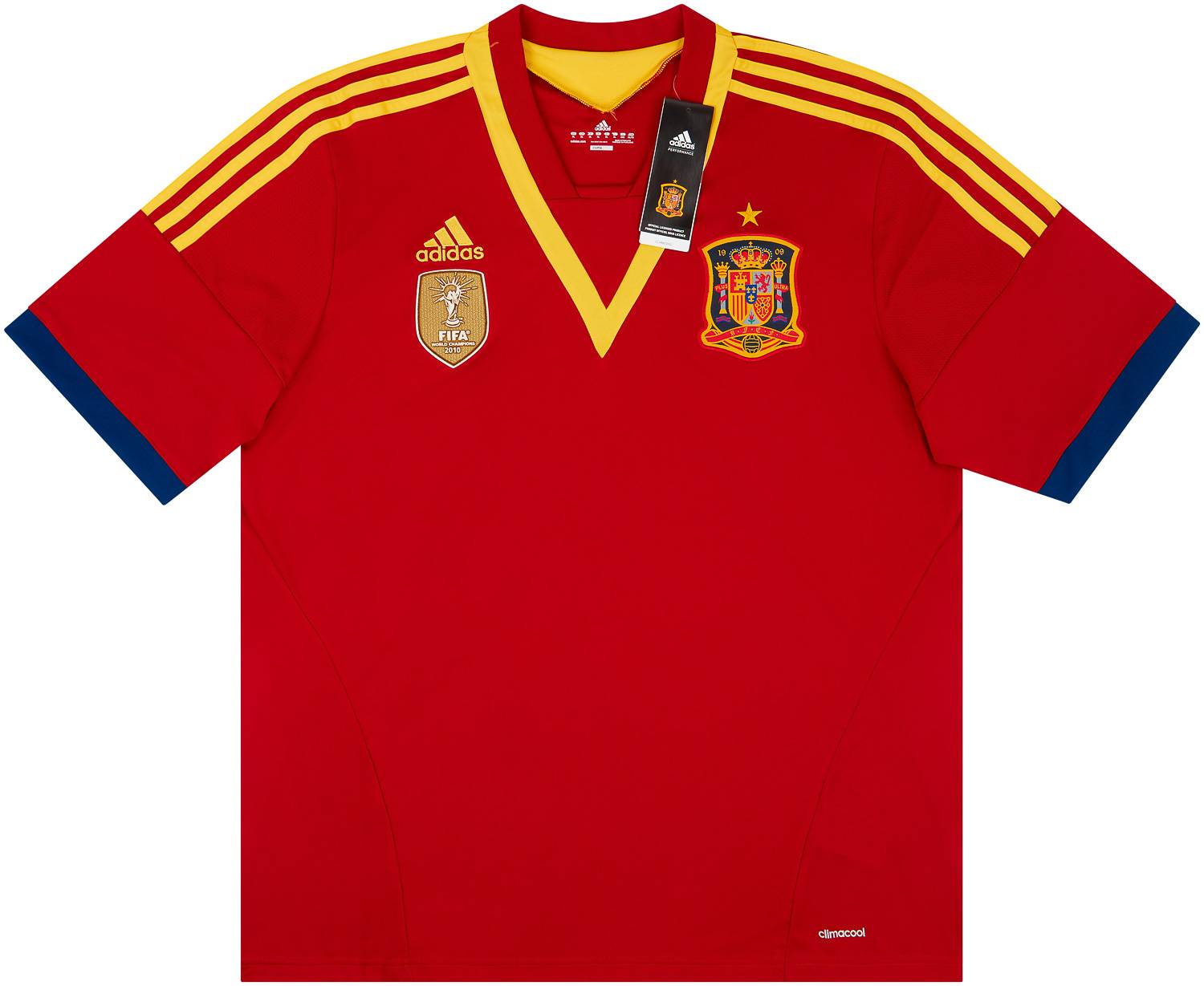 2013 Spain Confederation Cup Home Shirt