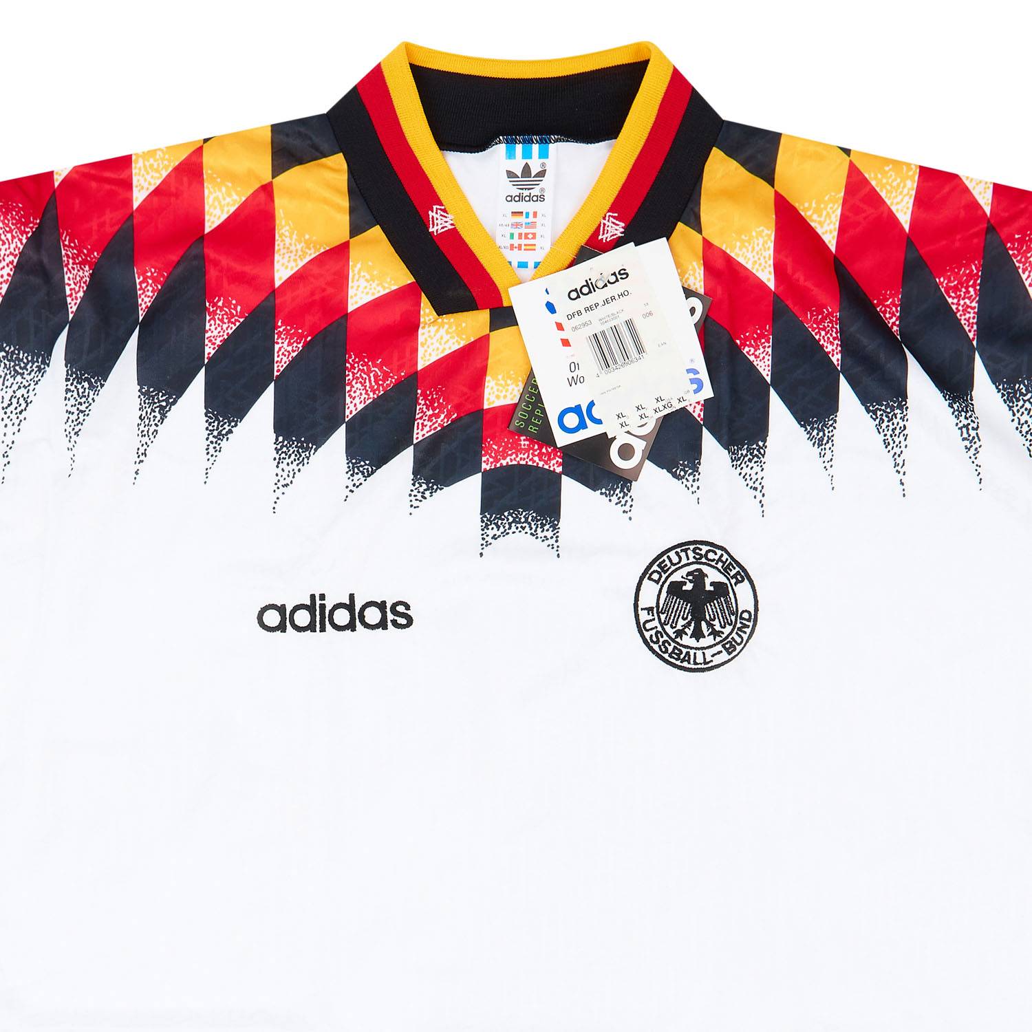 ドイツ代表 96 ホーム ユニフォーム XXL Germany 1994-96 Germany Home Shirt XL