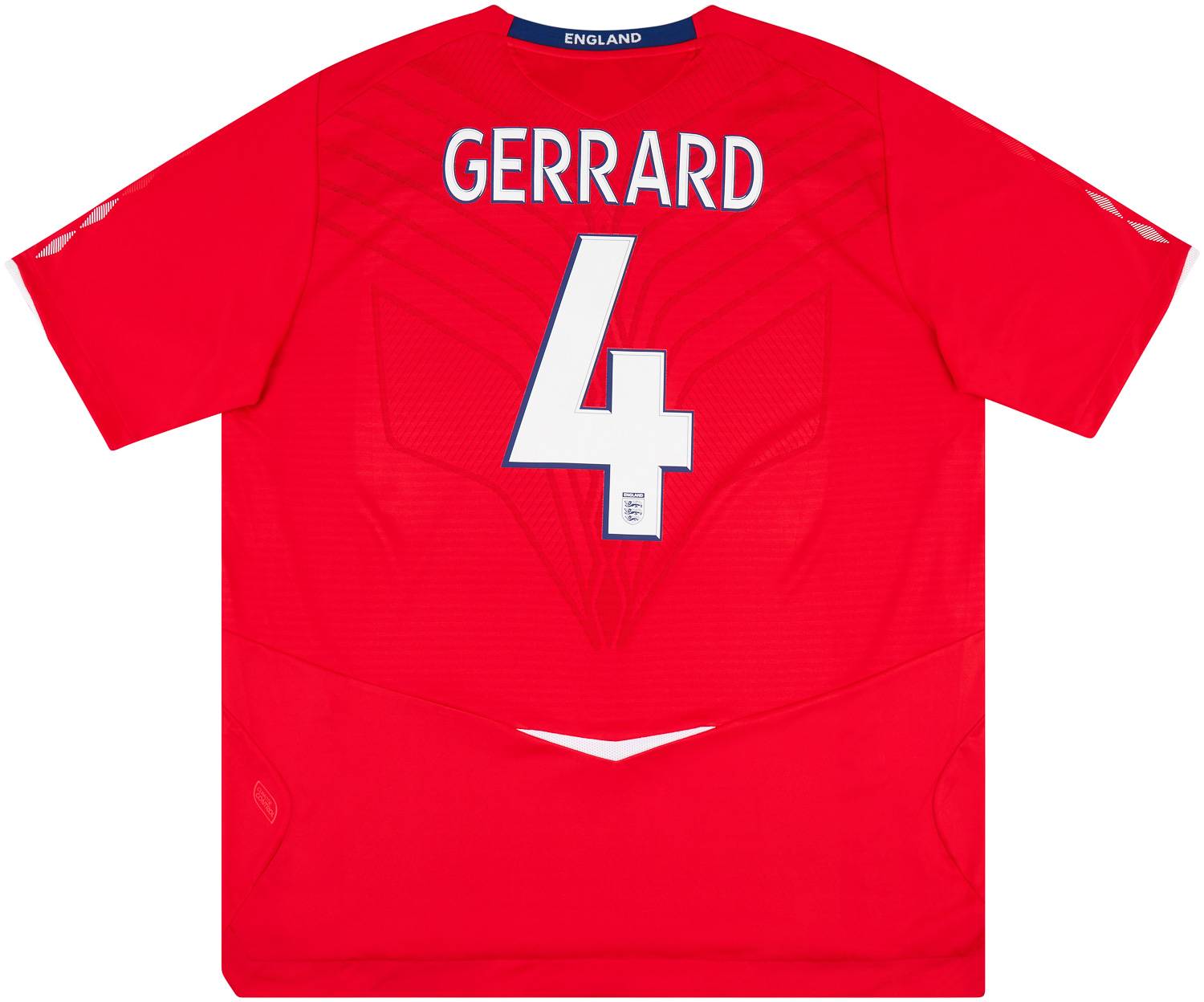 2008-10 England Away Shirt Gerrard #4 - NEW