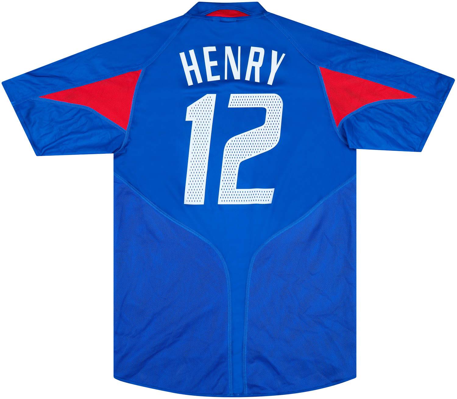 2004-06 France Home Shirt Henry #12 - NEW