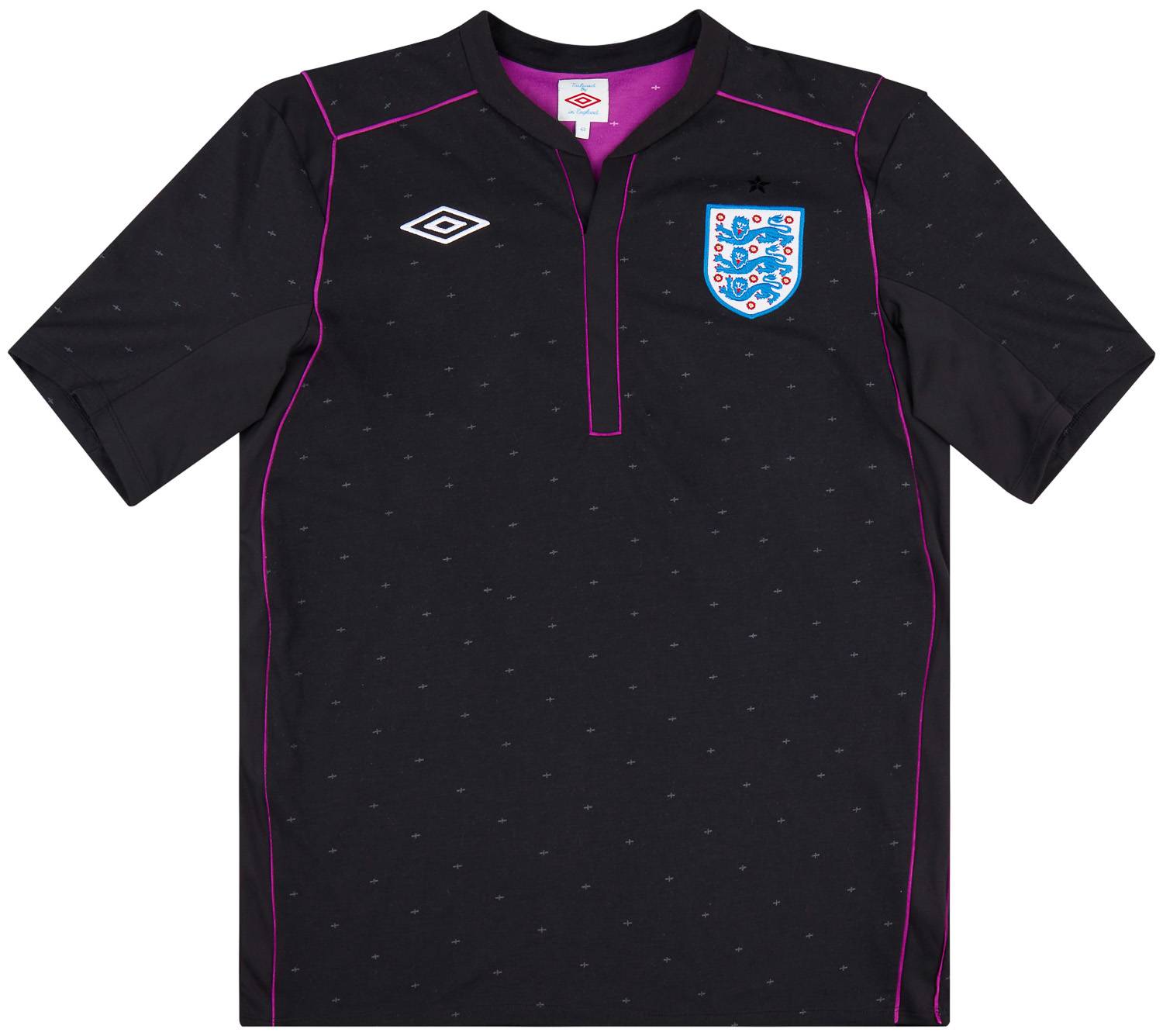 2010-11 England GK S/S Shirt - 8/10 - (M)