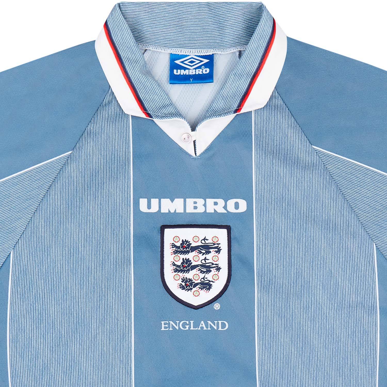 1996-97 England Away Shirt - 8/10 - (Y)