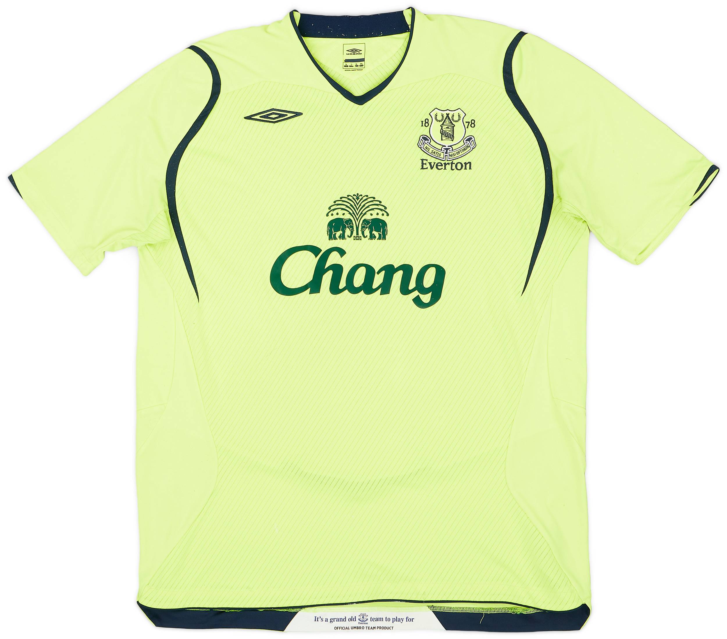 2008-09 Everton Third Shirt - 8/10 - (XL)