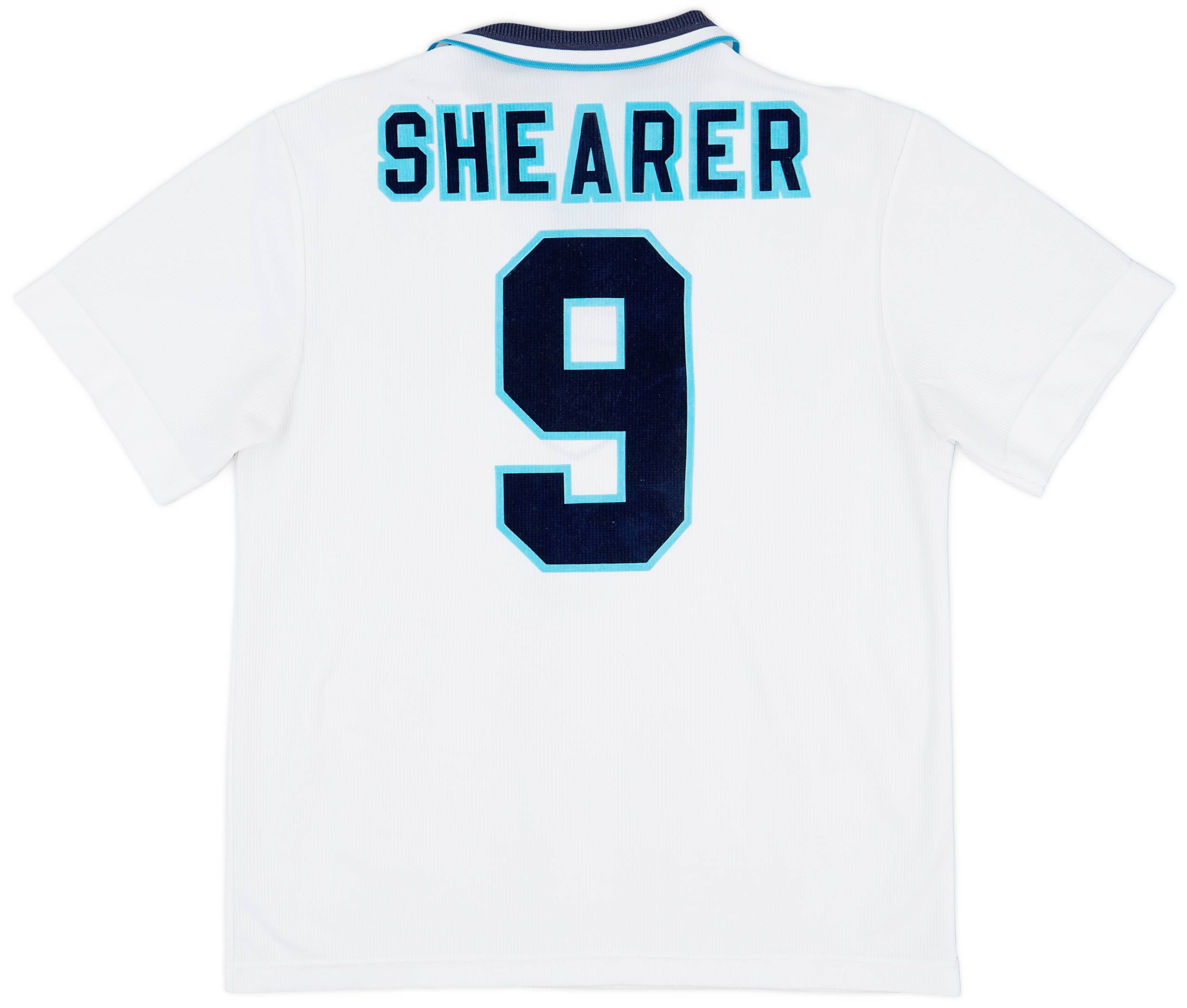 1995-97 England Home Shirt Shearer #9 - 7/10 - (L)