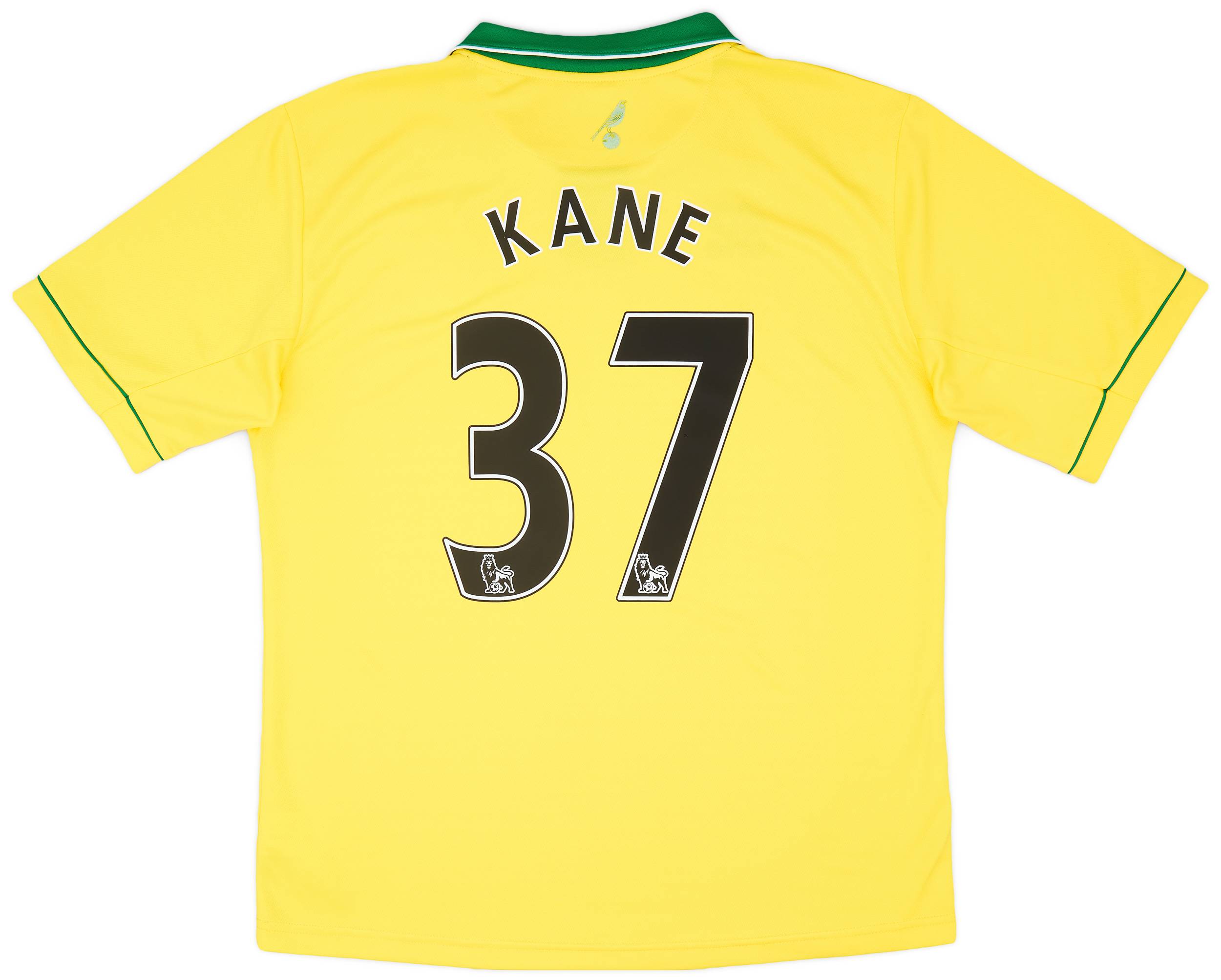 2012-13 Norwich Home Shirt Kane #37 - 7/10 - (L)
