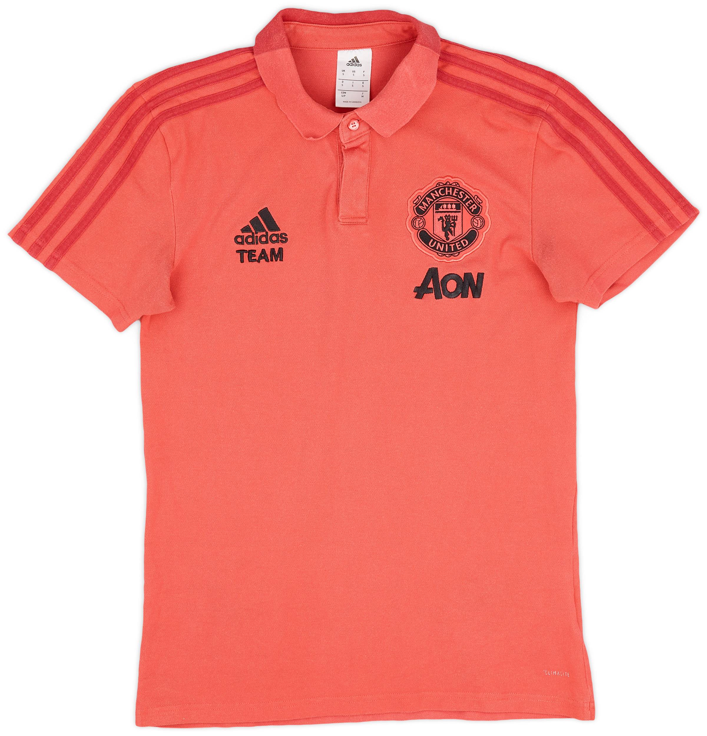 2018-19 Manchester United adidas Polo Shirt - 9/10 - (S)