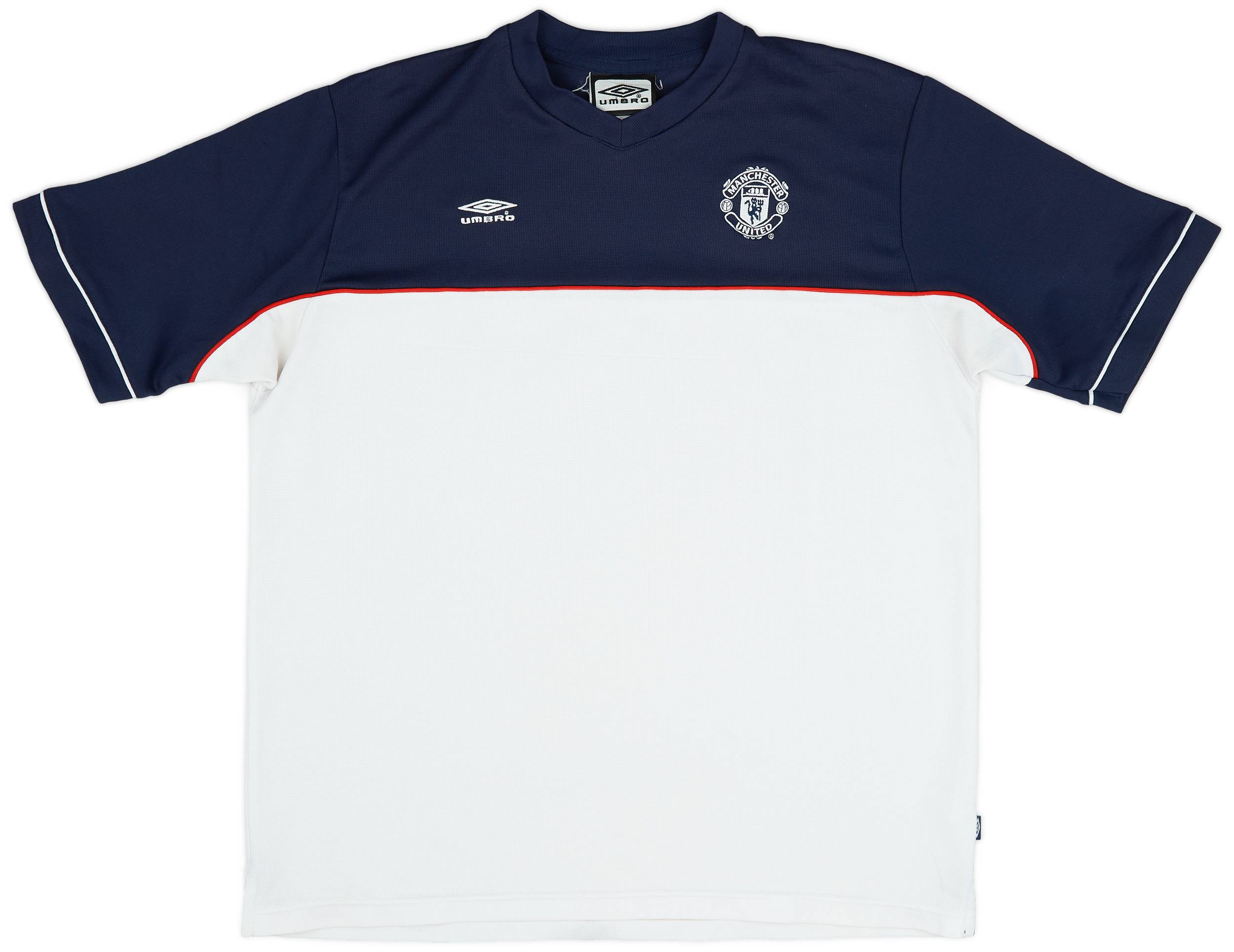 2000-01 Manchester United Umbro Training Shirt - 7/10 - (XL)