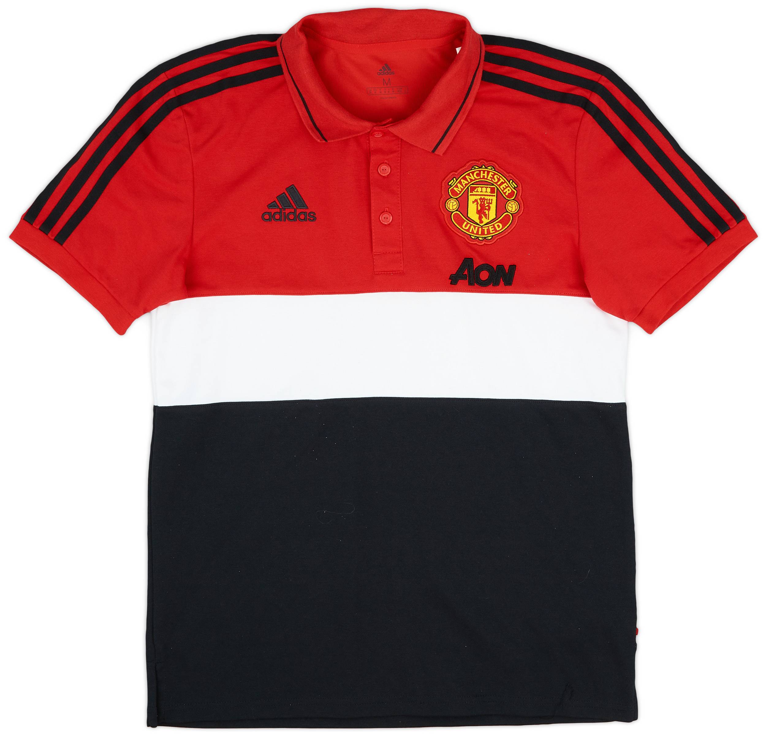 ウェア Manchester United Official Polo Shirt L 2023-24 Manchester United adidas Polo Shirt - 9/10 - (M)