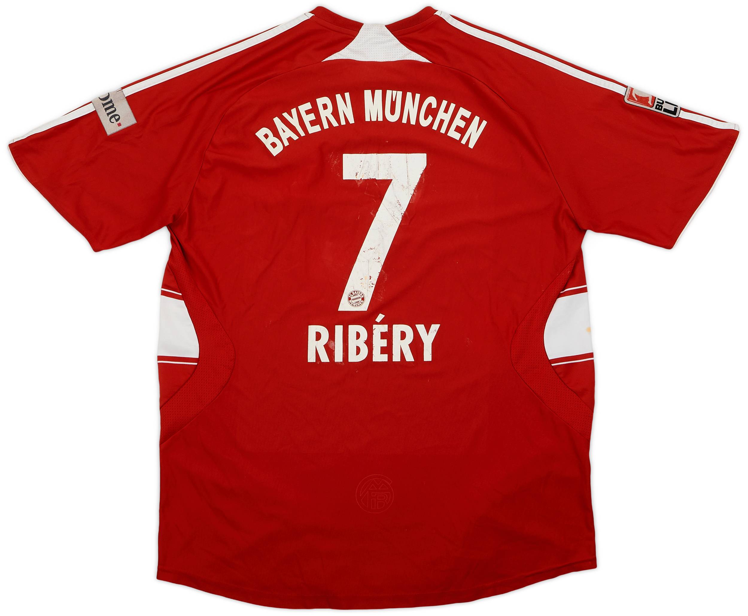 2007-08 Bayern Munich Home Shirt Ribéry #7 - 5/10 - (XL)