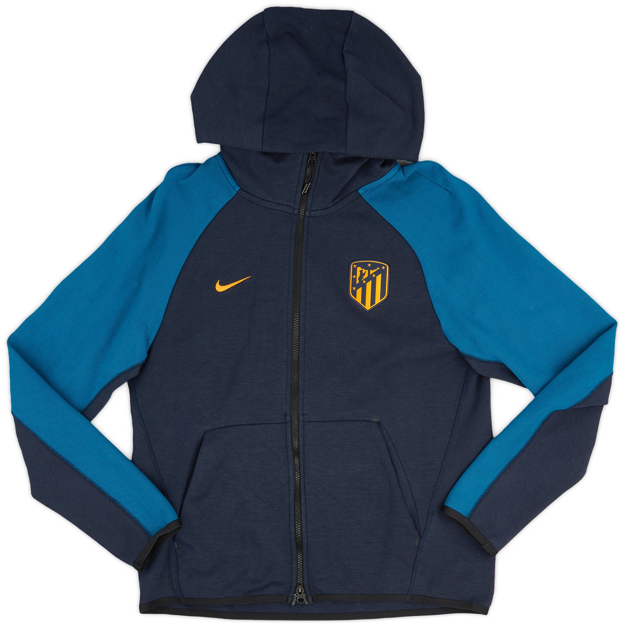 2018 19 Atletico Madrid Nike Hooded Sweat Top 9 10 M