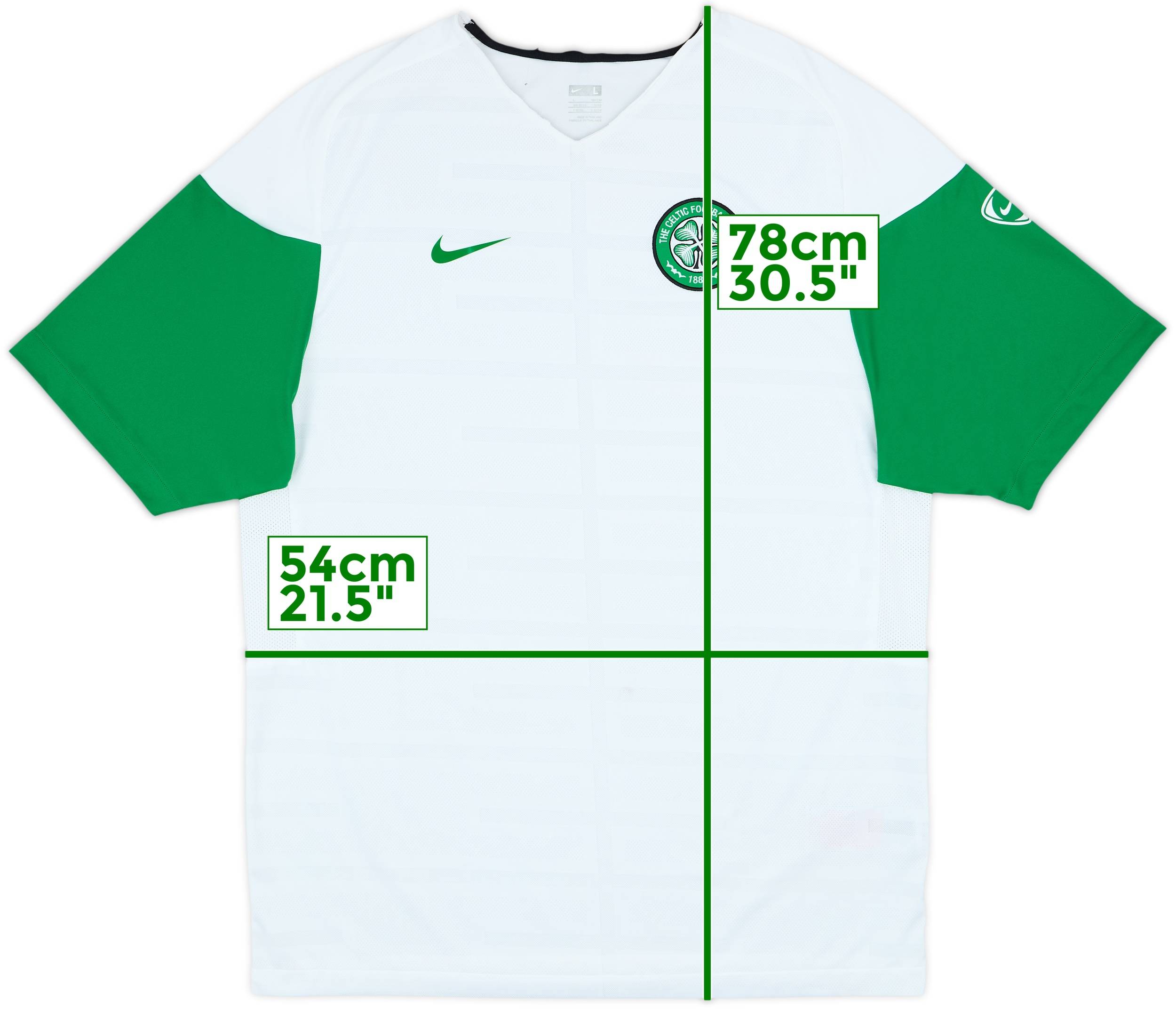 2009-10 Celtic Nike Training Shirt - 6/10 - (L)