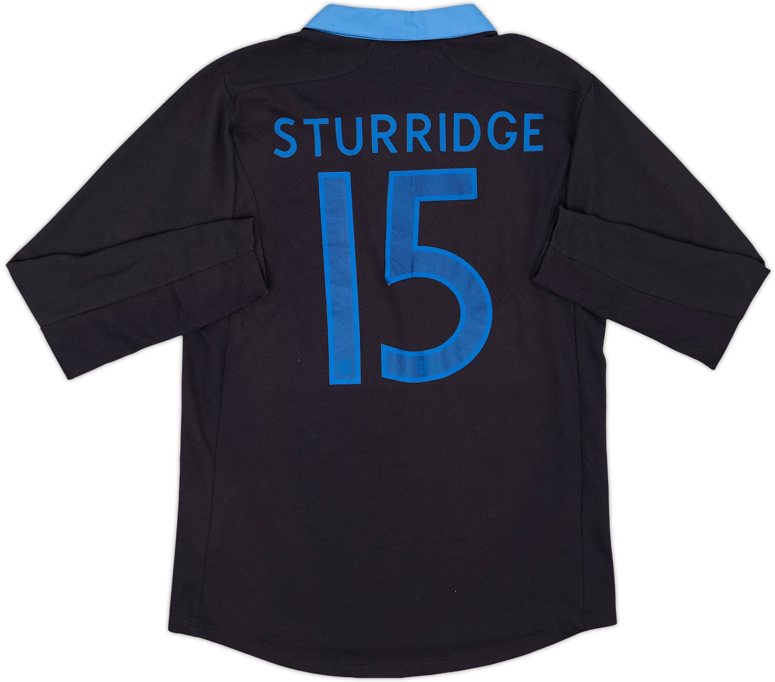 2012-13 England Away L/S Shirt Sturridge #15 - 5/10 - (L)