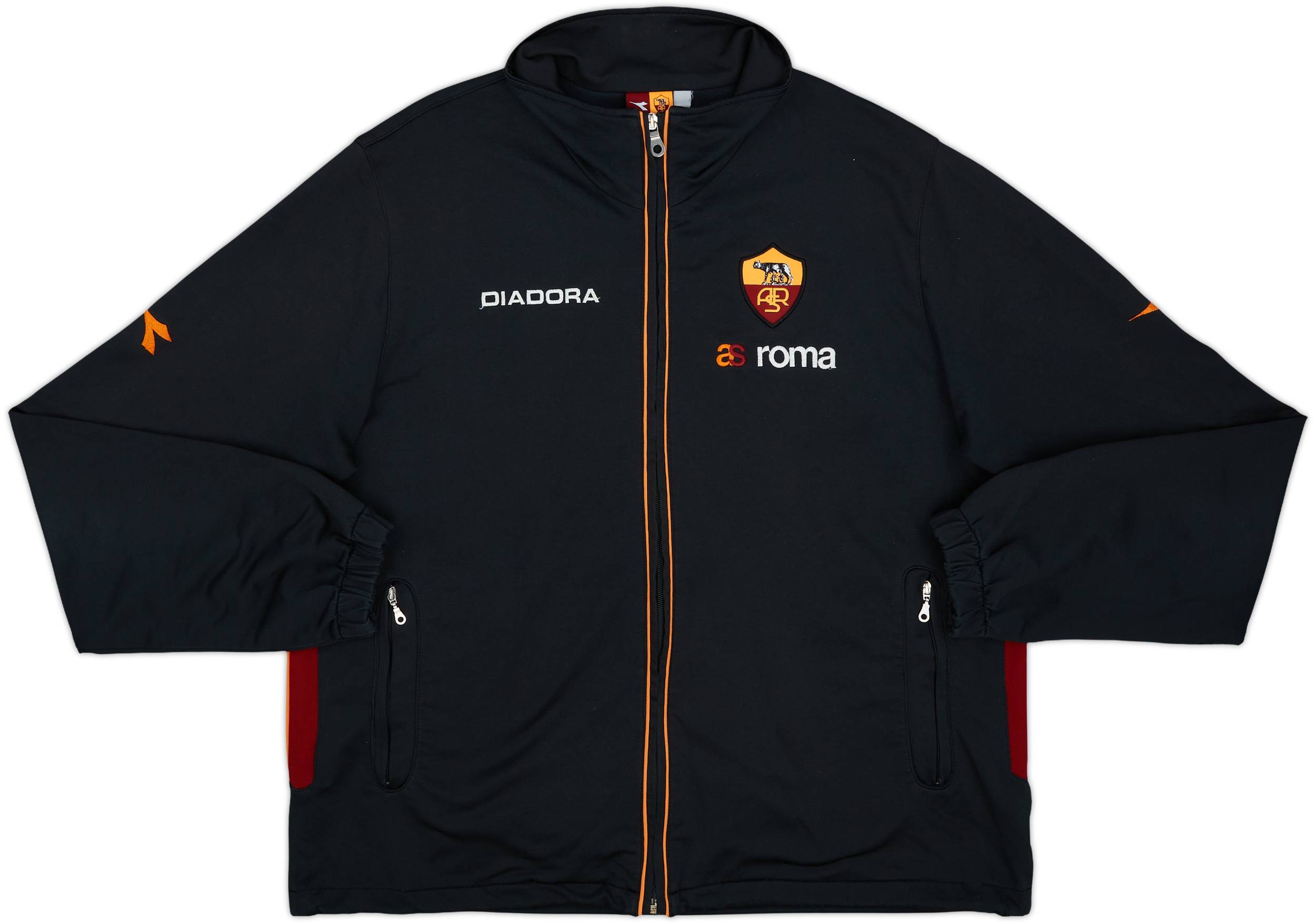 2004-05 Roma Diadora Track Jacket - 5/10 - (XL)