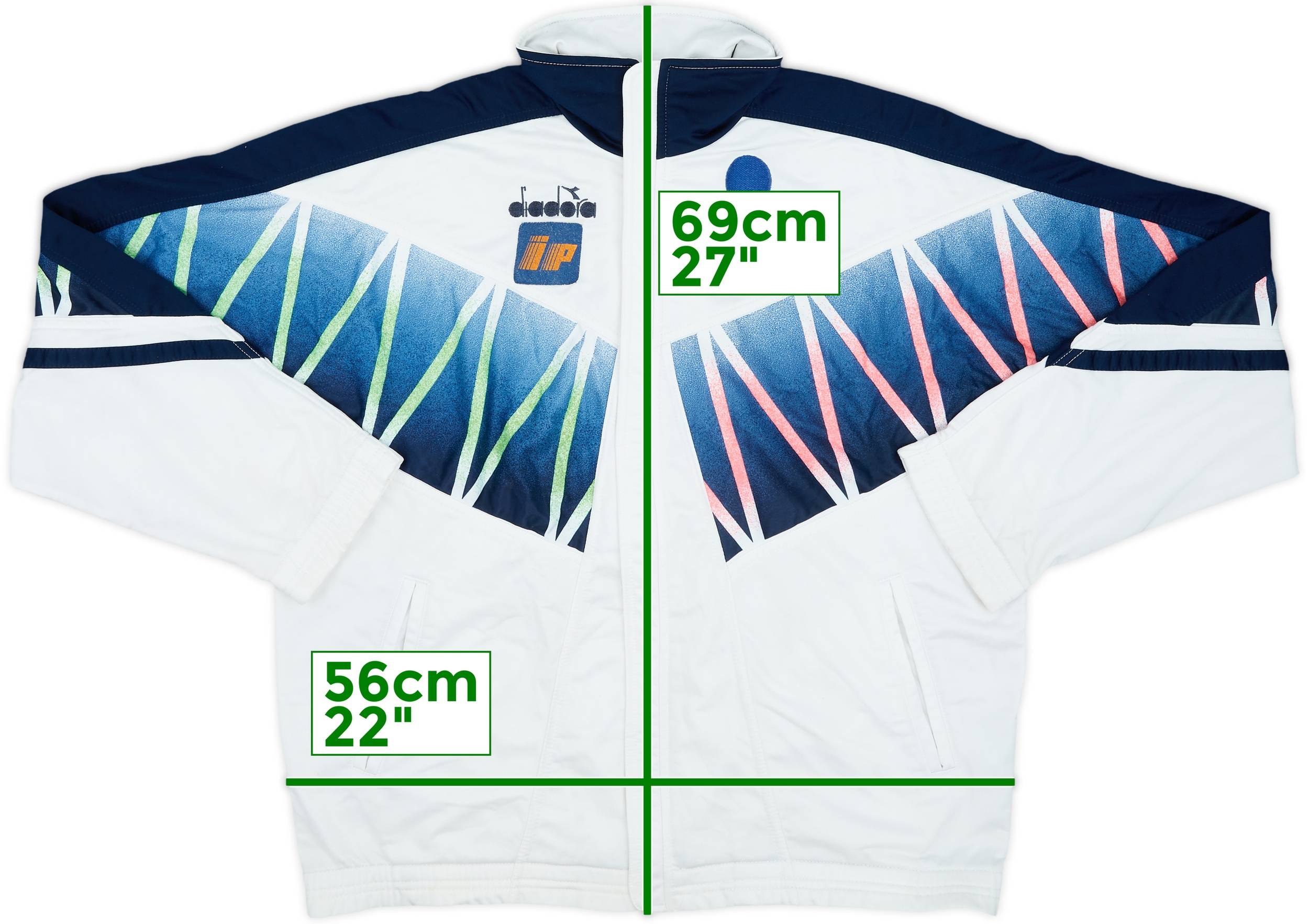 1994 Italy Diadora Track Jacket - 8/10 - (M)