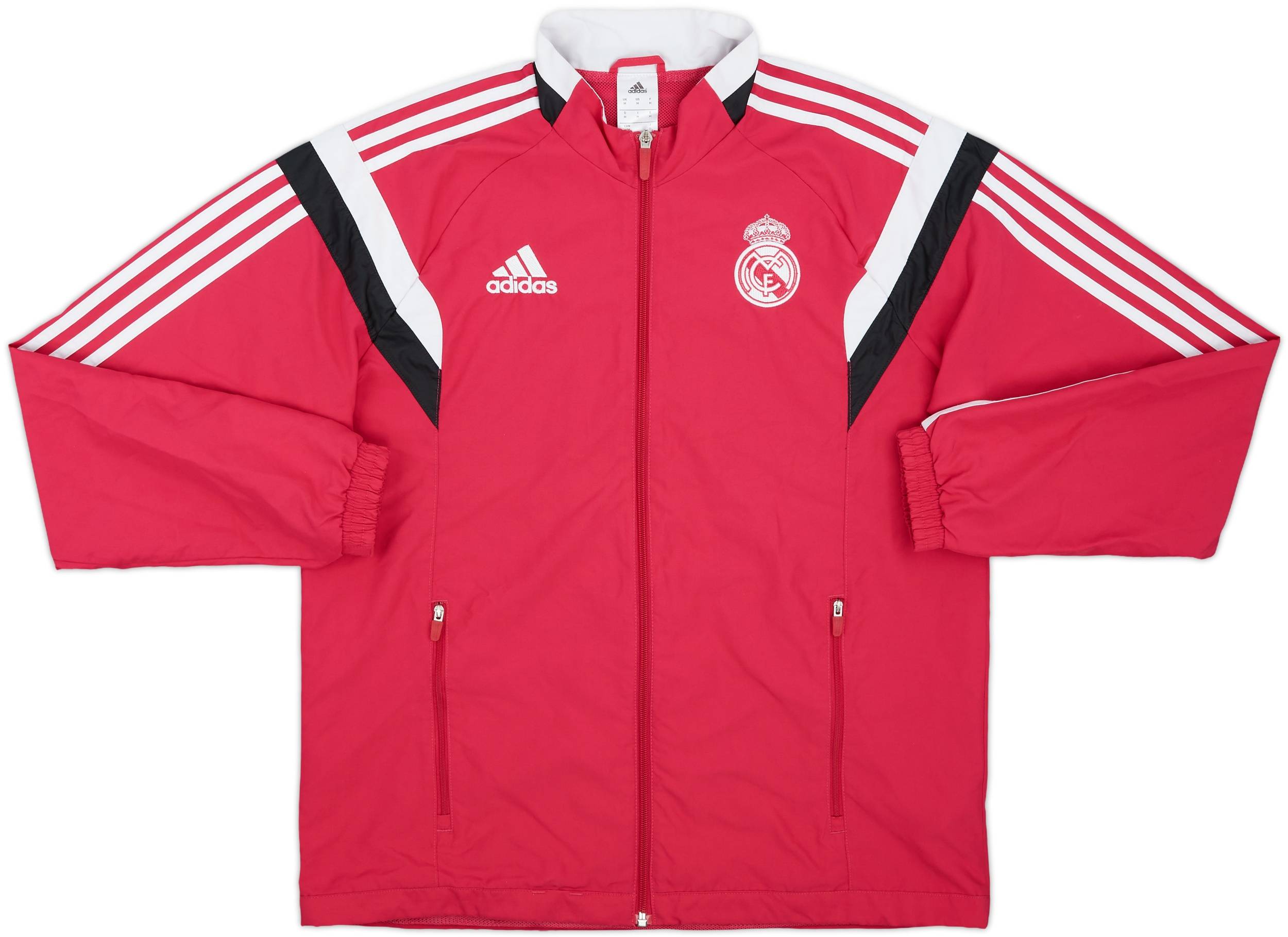 2014-15 Real Madrid adidas Track Jacket - 8/10 - (M)