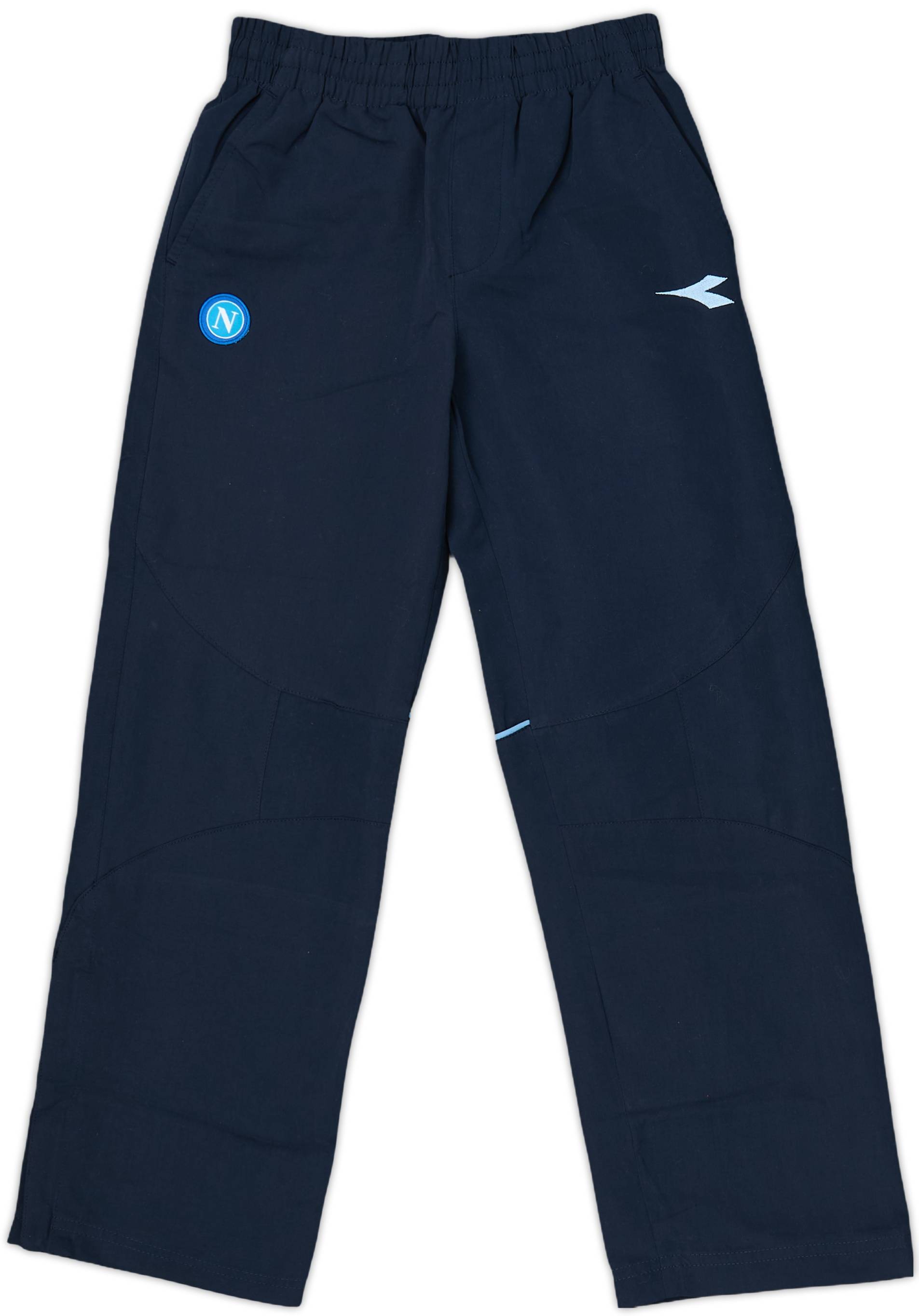 2008-09 Napoli Diadora Track Pants/Bottoms - 10/10 - (S.Boys)