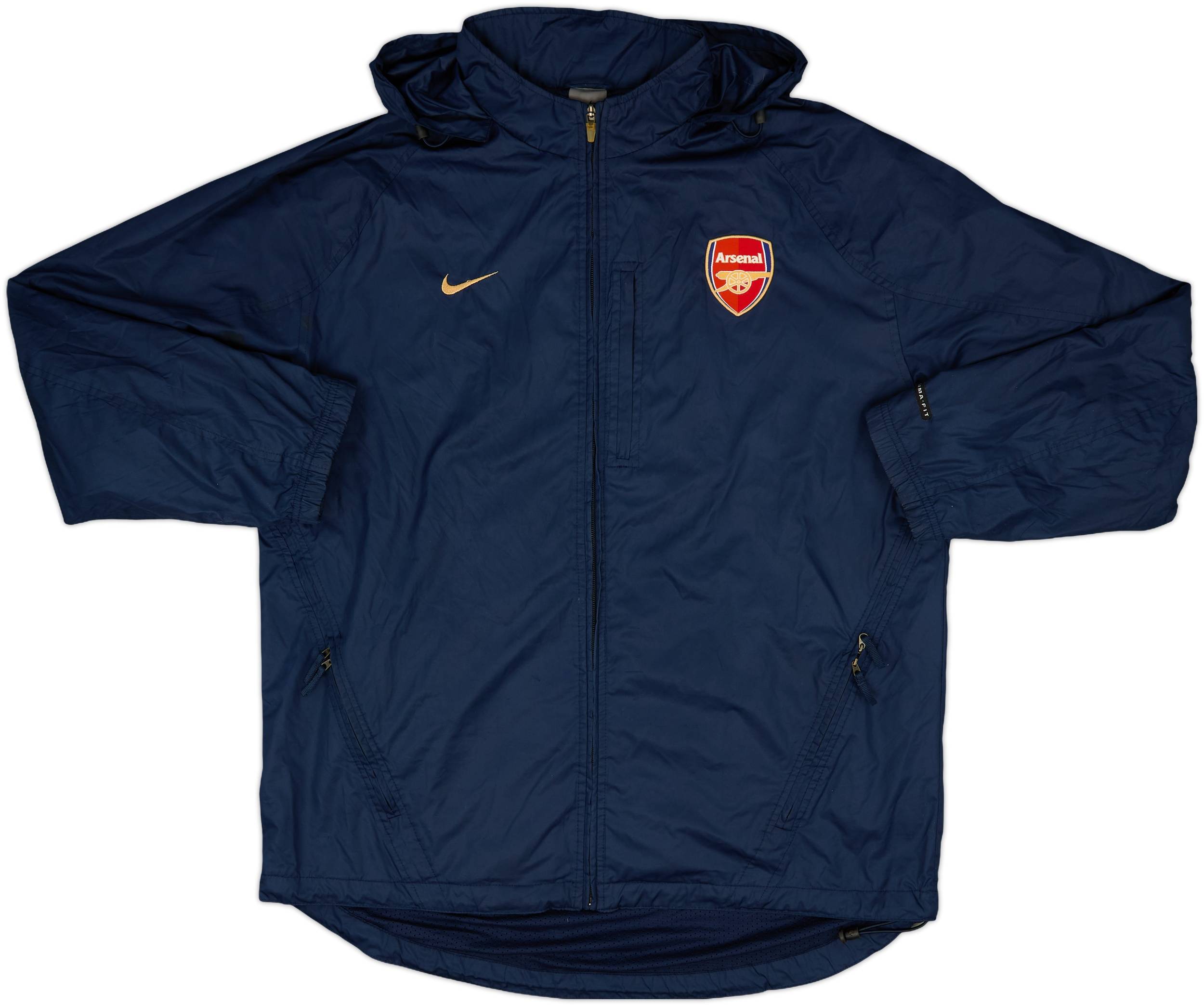 送料無料 いつまで Jacket Rain Hooded Nike Arsenal 2003-04 - (XL) - 6/10 ウェア